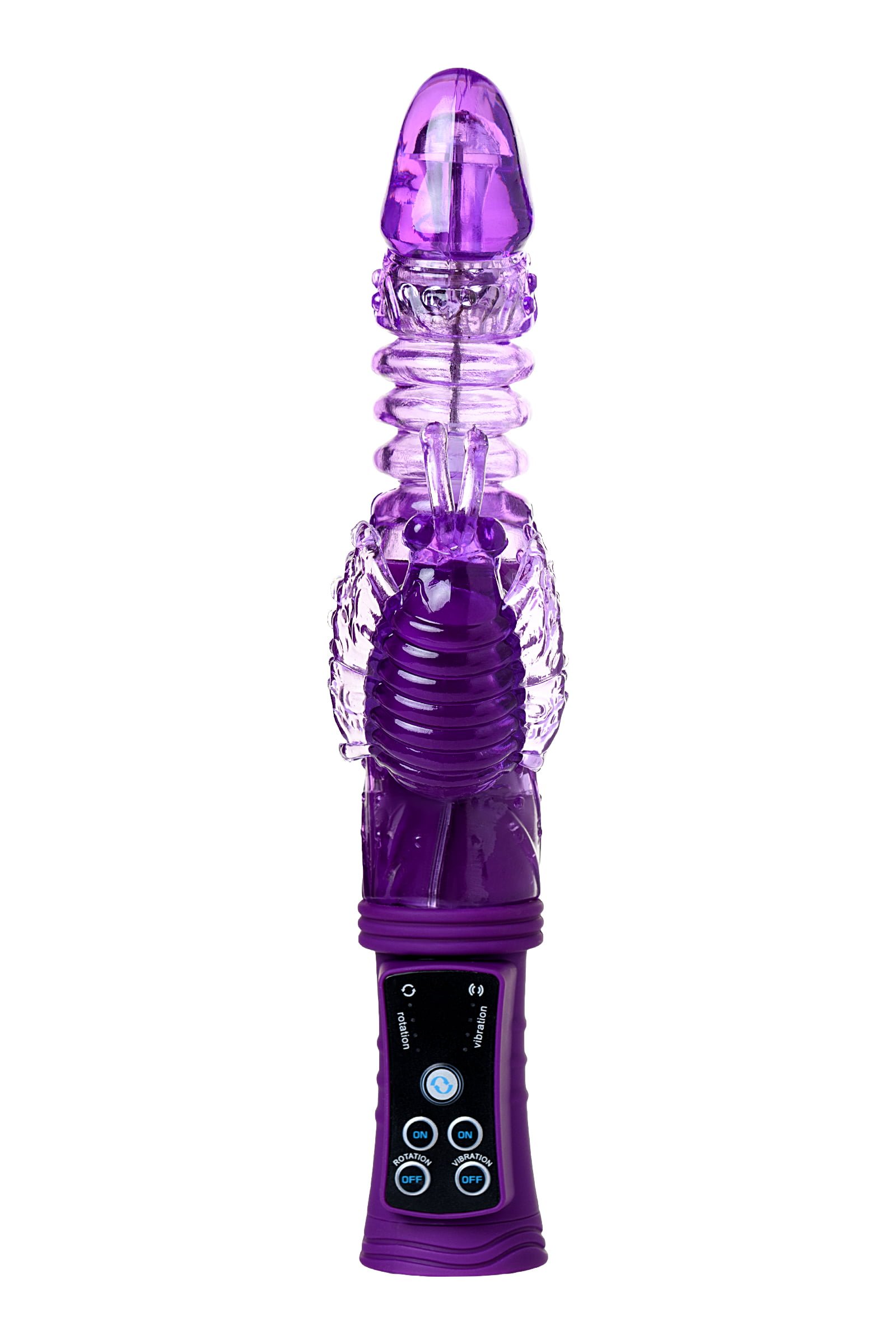 A-Toys by TOYFA High-Tech Klitoral Uyarıcı Vibratör, TPR, mor, 23 cm - Görsel 4