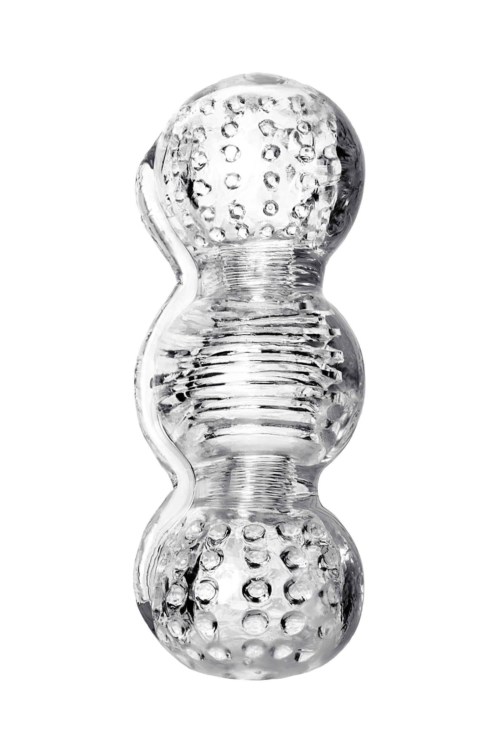 Lingam by TOYFA Masturbator Rashmi, TPE, Şeffaf, 15,5 cm - Görsel 2
