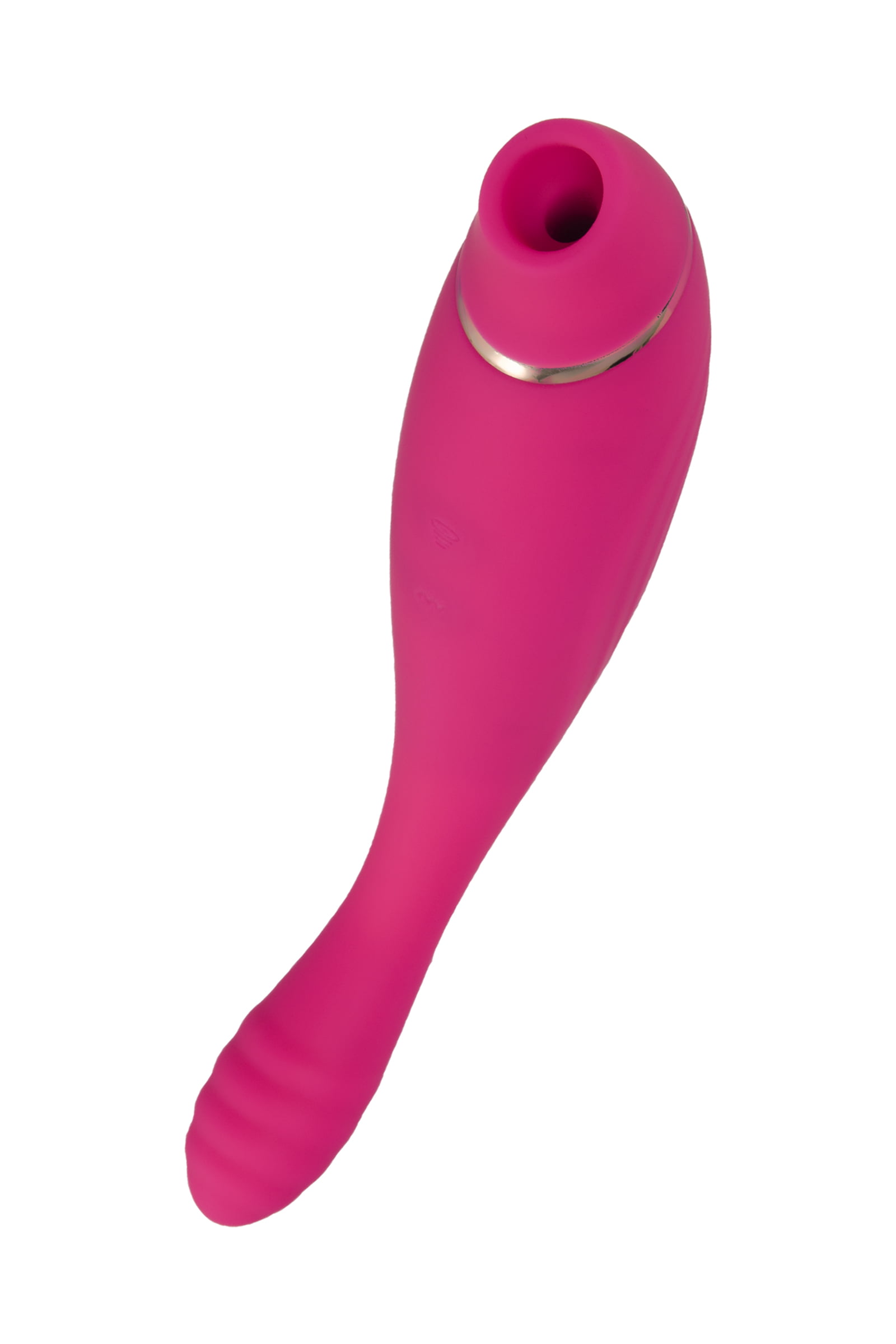 JOS Danvi Vakum Dalgası Vibratör, Silikon, Pembe, 21,5 cm - Görsel 5