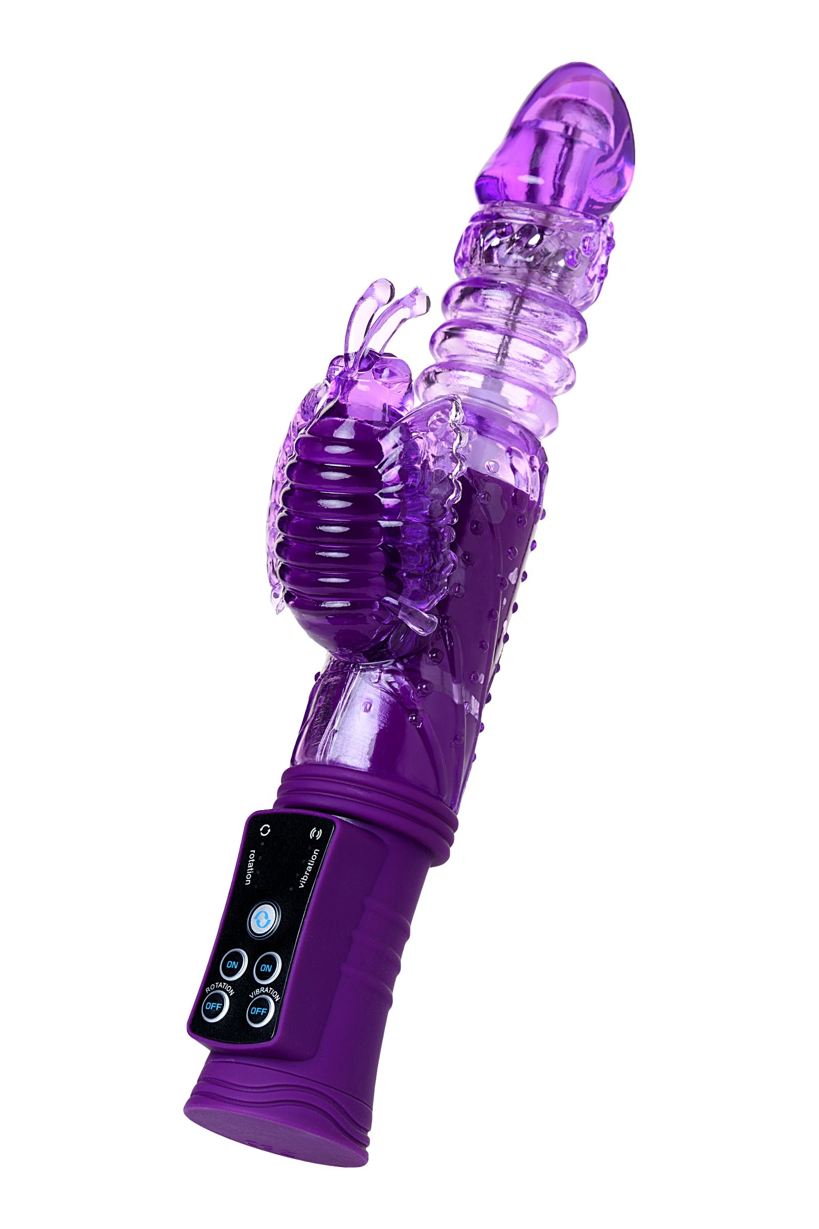 A-Toys by TOYFA High-Tech Klitoral Uyarıcı Vibratör, TPR, mor, 23 cm - Görsel 2