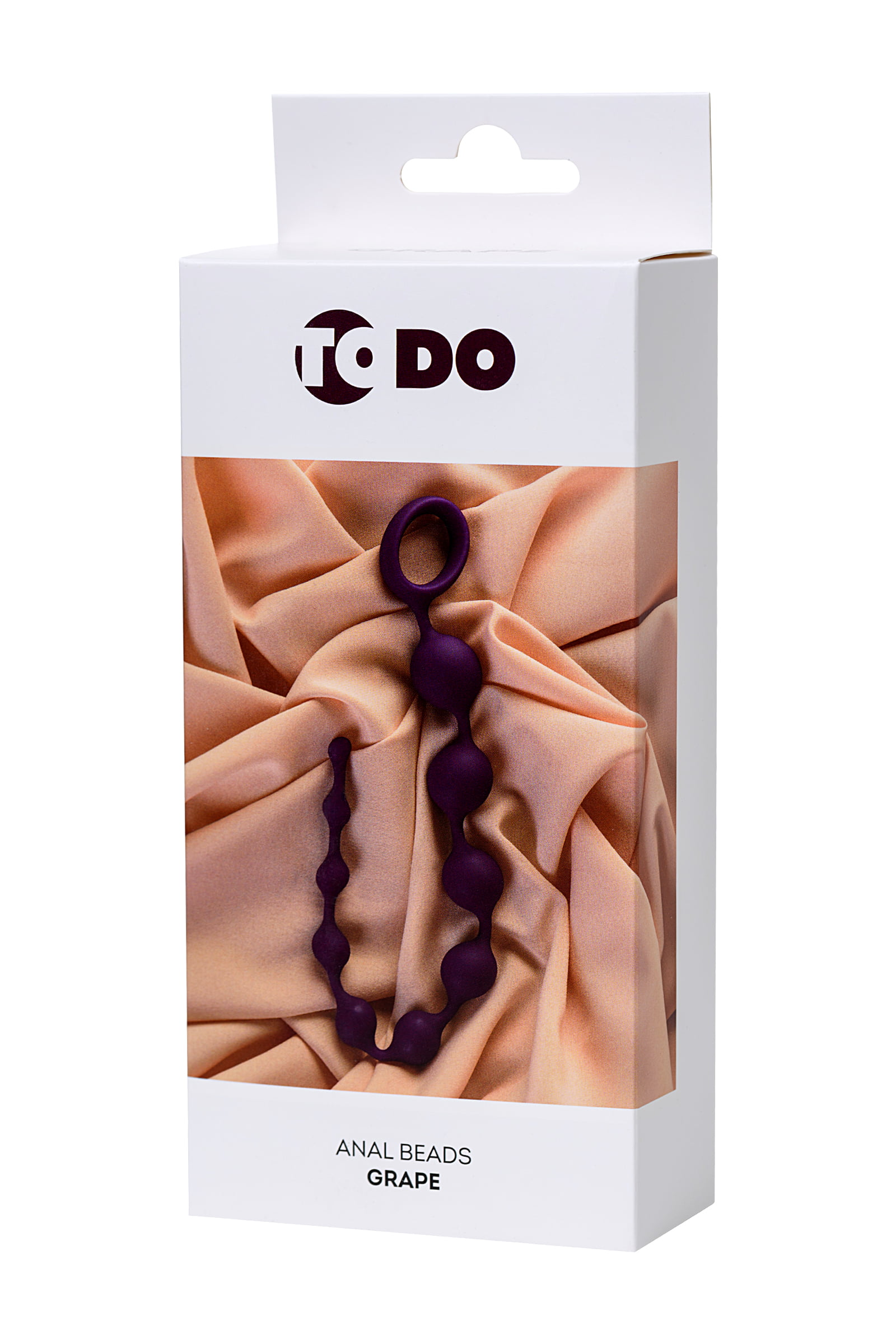 ToDo by Toyfa Grape anal Zinciri, silikon, mor, 35 cm, Ø 2,7 cm - Görsel 4