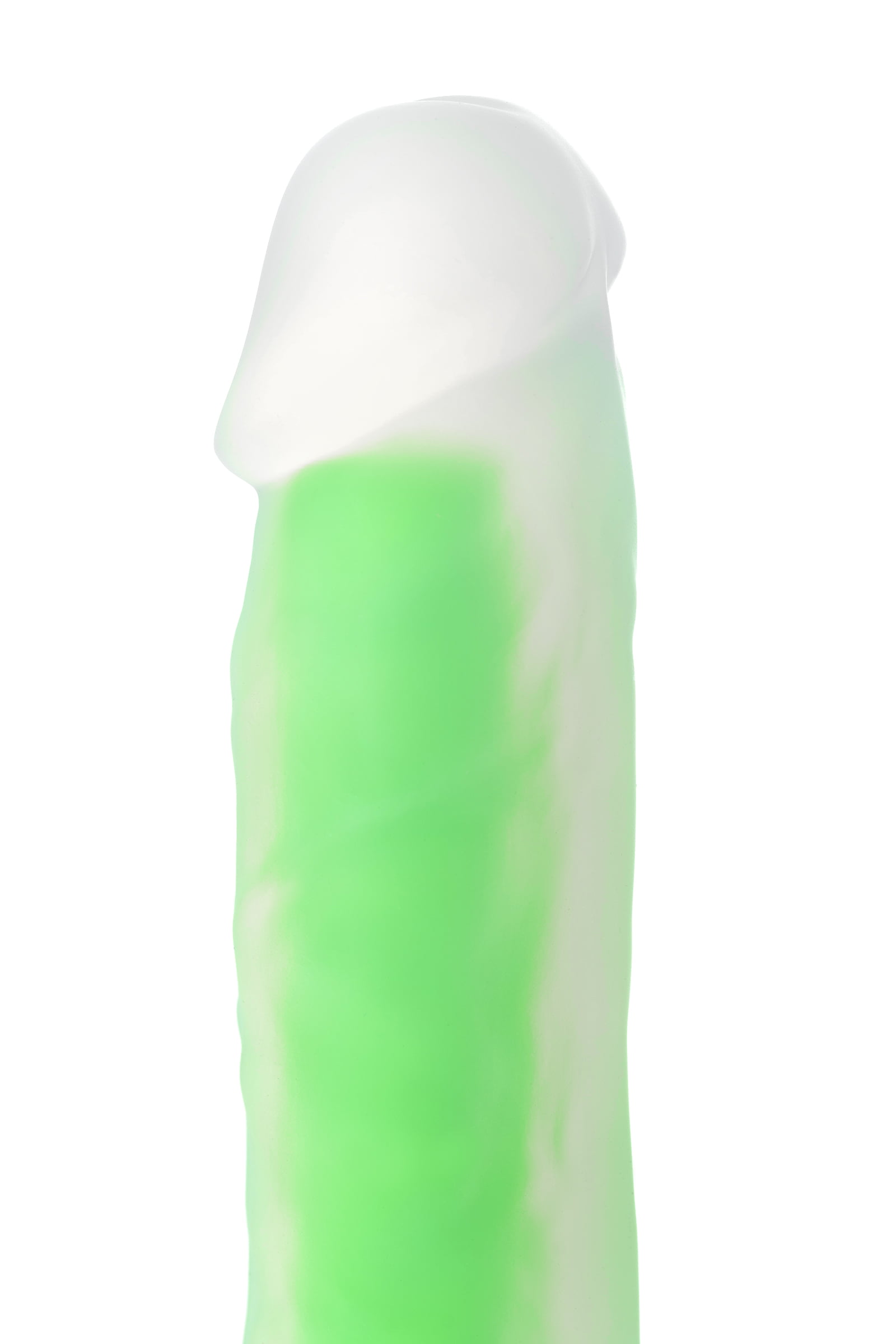 Beyond by Toyfa Clark Glow Gece Parlayan Dildo, Silikon, Şeffaf, 22 cm - Görsel 9