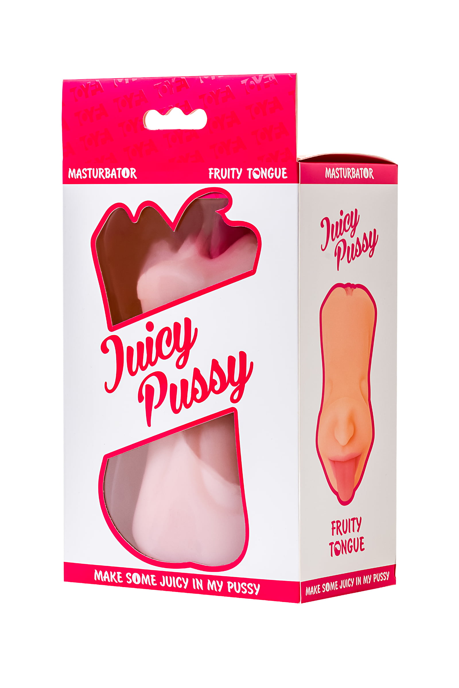 Juicy Pussy by TOYFA Masturbator Realistik, Fruity Tongue, Ağız ve Vajina, TPE, Ten,19 cm - Görsel 10