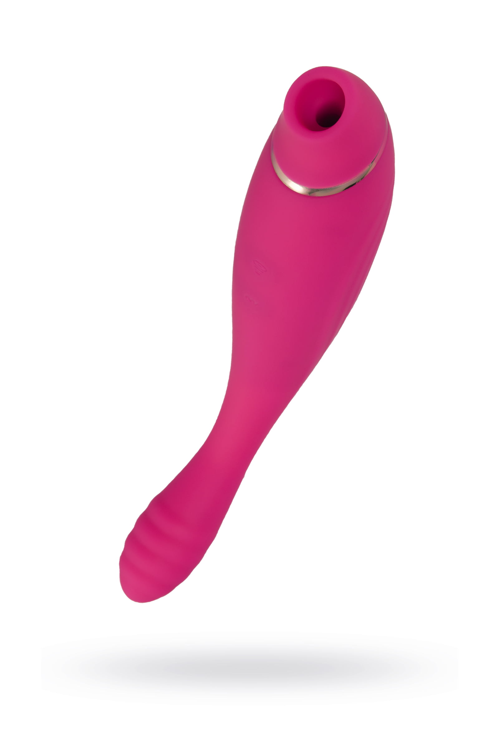 JOS Danvi Vakum Dalgası Vibratör, Silikon, Pembe, 21,5 cm