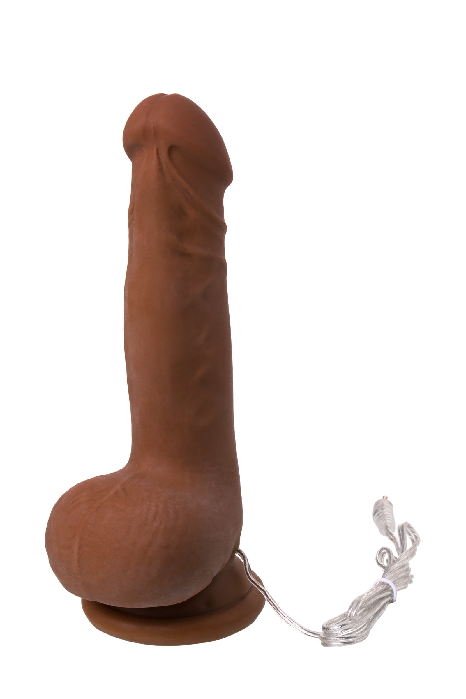 RealStick Elite Mulatto Gerçekçi Vibratör, kahverengi, 13 cm - Görsel 6