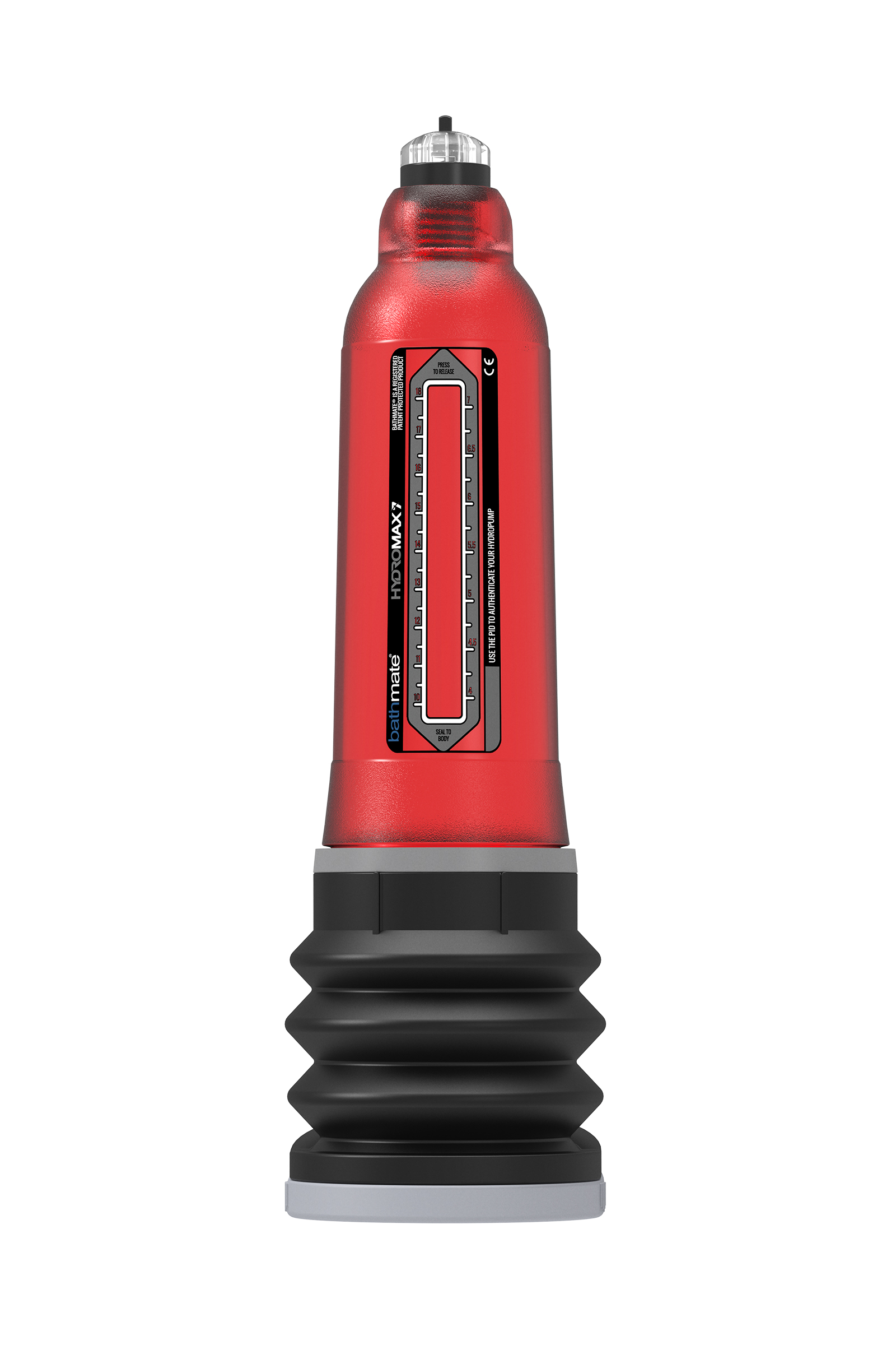 Bathmate HYDROMAX7 hidrolik pompa, ABS plastik, transparan, 30 cm (Hydromax X30 muadili) - Görsel 2