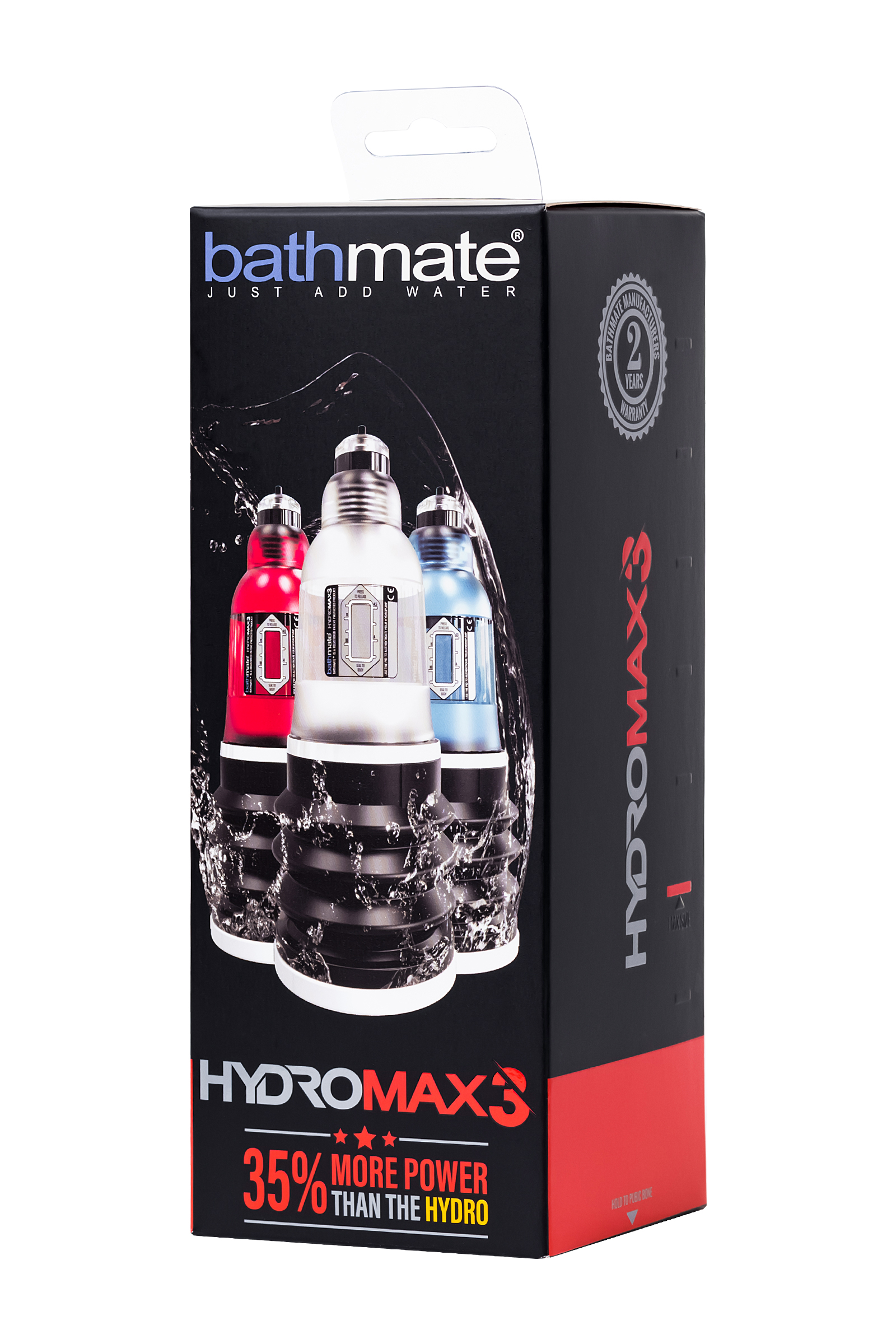 Bathmate HYDROMAX3 hidrolik pompa, ABS plastik, Mavi, 22 cm