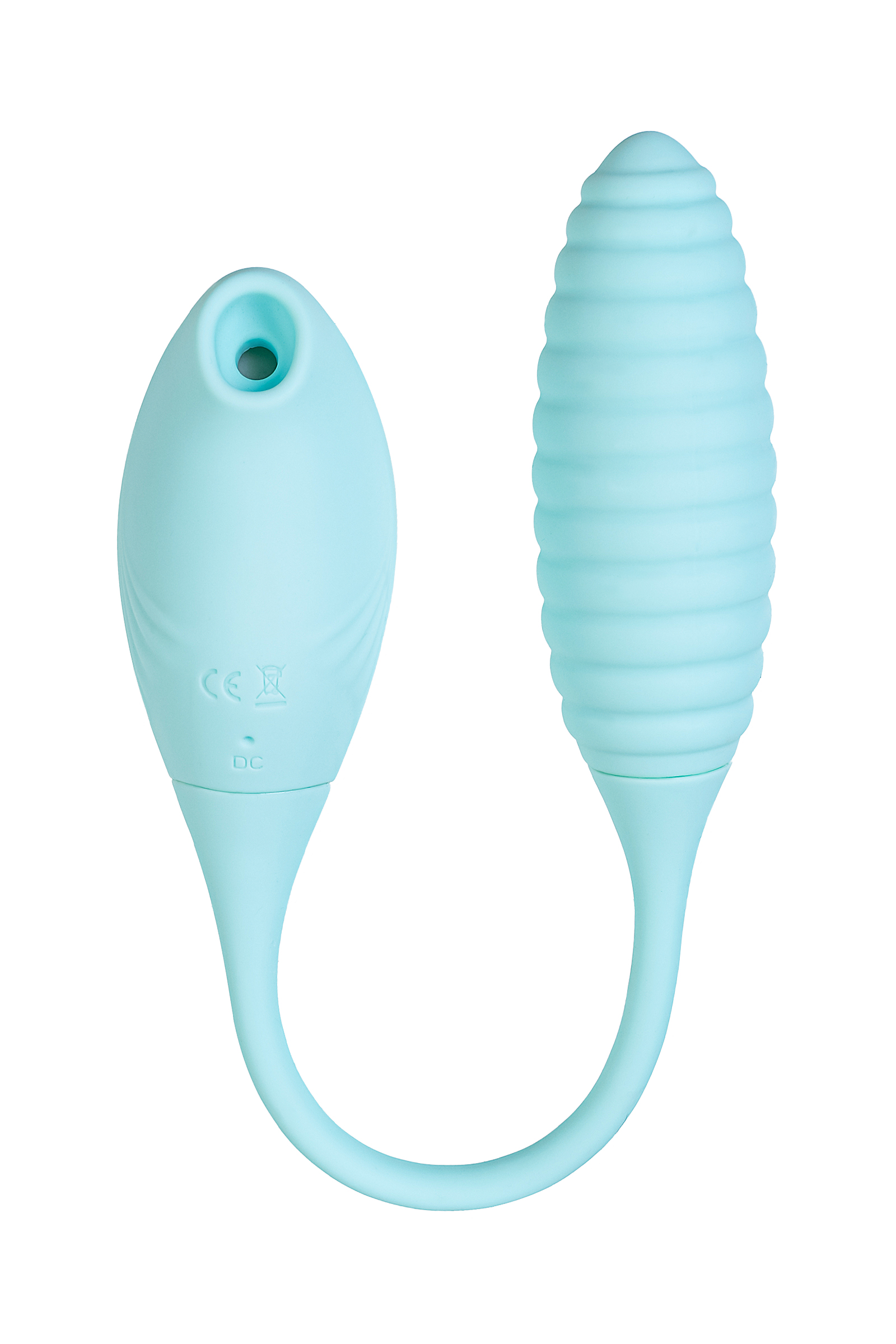 JOS Roow vakum dalgası stimülatörü, silikon, mavi, 36 cm - Görsel 3