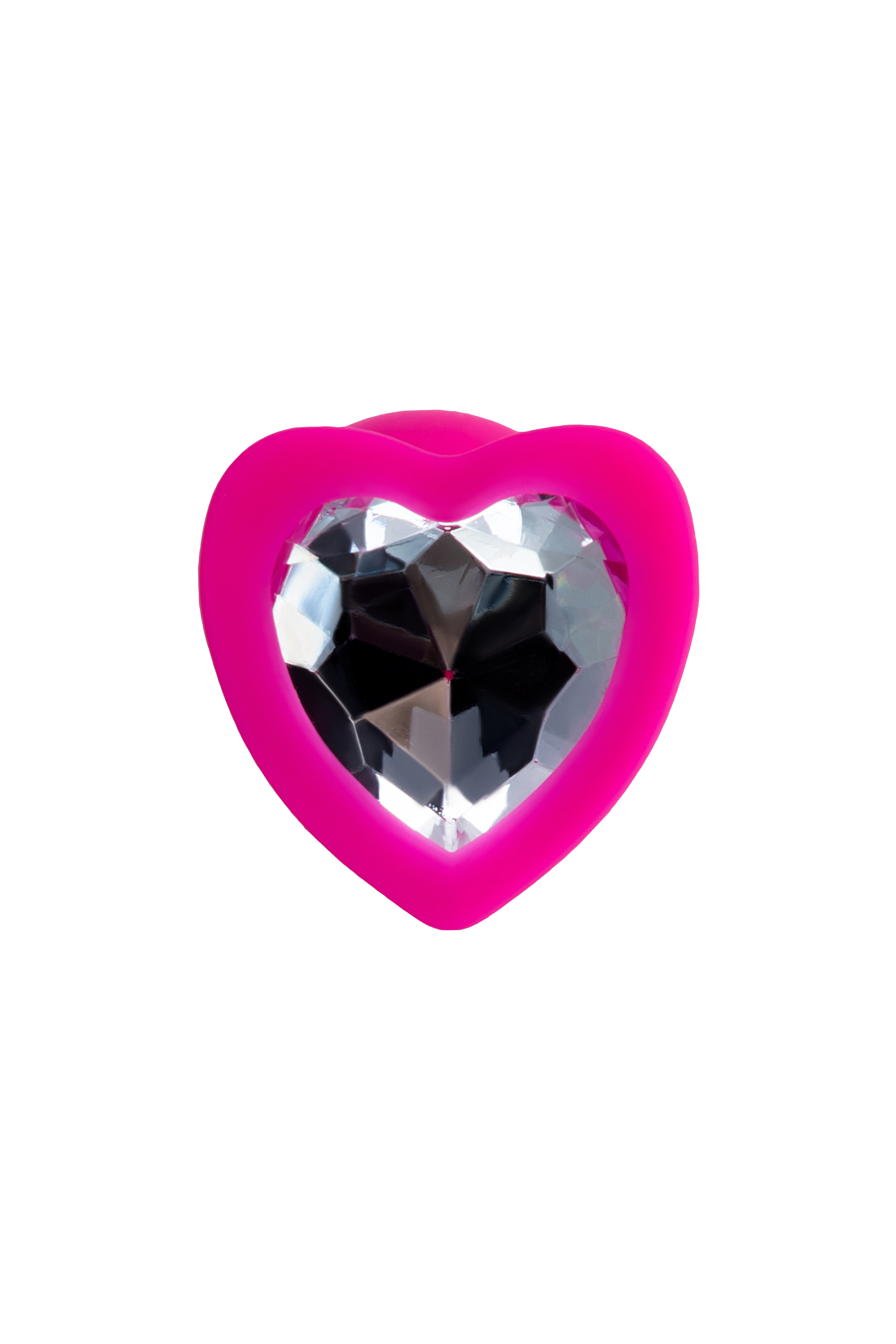 ToDo by Toyfa Diamond Heart Anal Plug, silikon, pembe, 7 cm, Ø 2 cm, 18 g - Görsel 2