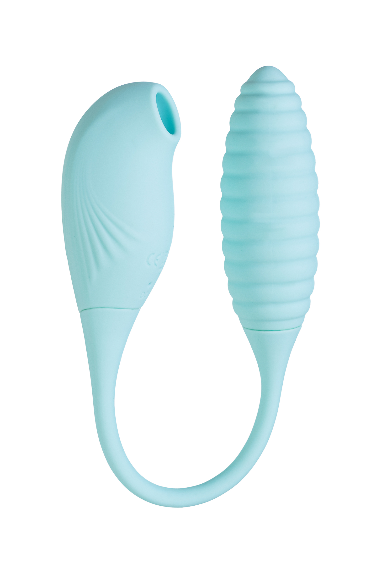 JOS Roow vakum dalgası stimülatörü, silikon, mavi, 36 cm - Görsel 2