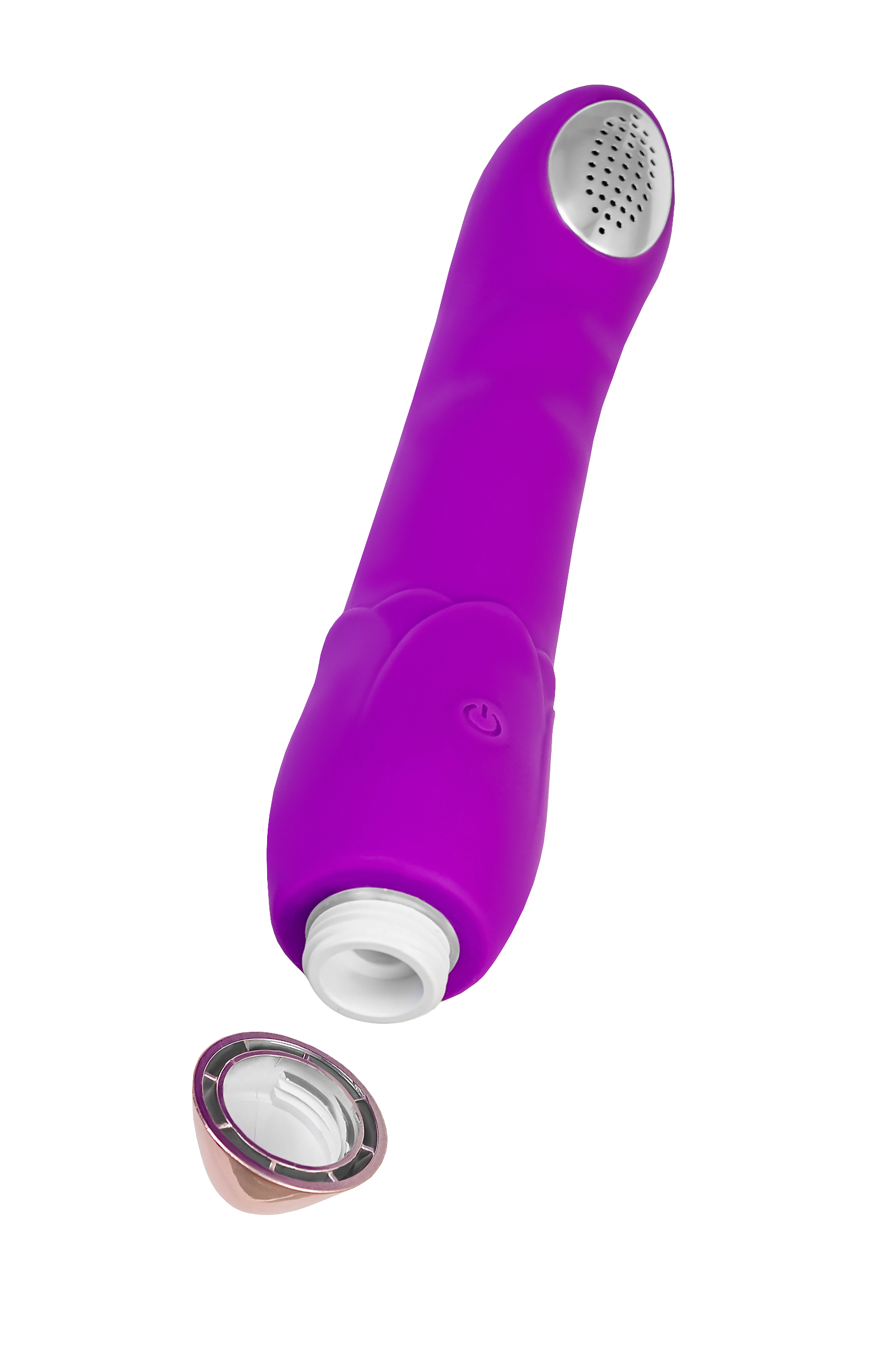 A-Toys by TOYFA Wesea Silikon Duş Başlığı Vibratörü, Mor, 20.5 cm - Görsel 6