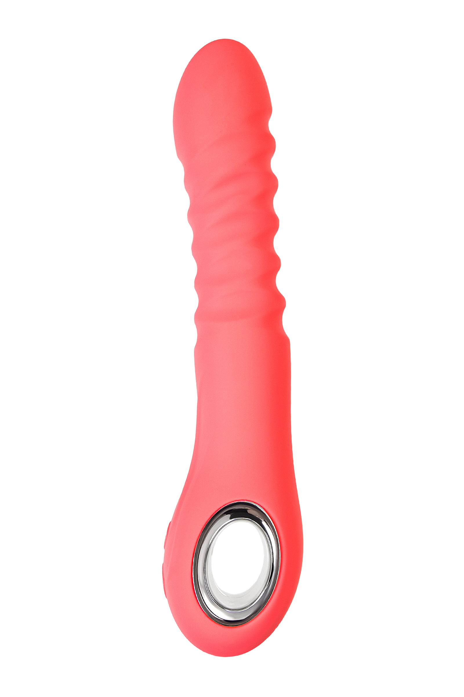 Flovetta by Toyfa YUKARI ve AŞAĞI işlevli stimülatör Flox, silikon, mercan, 21,5 cm - Görsel 4