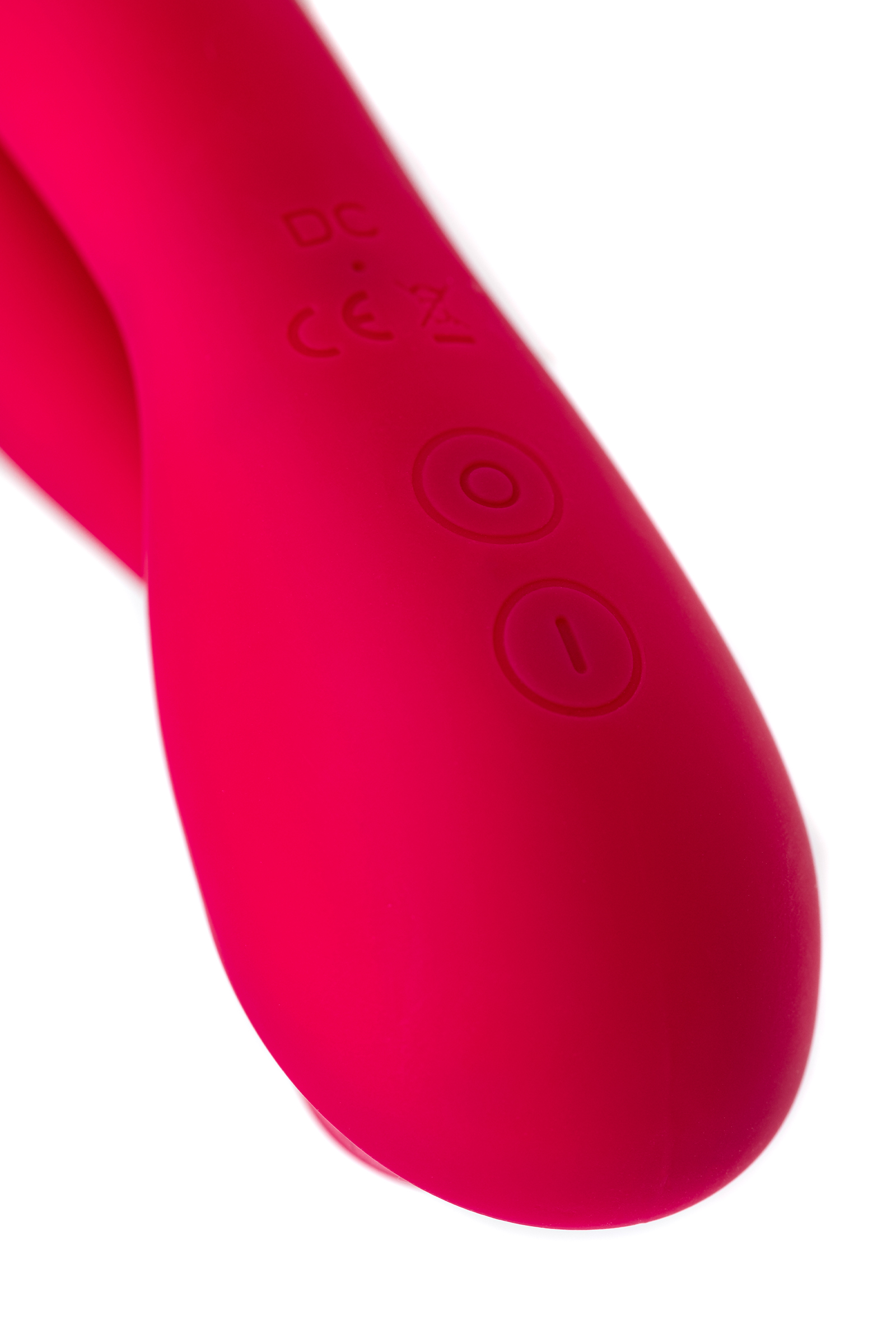 Klitoral uyarıcılı vibratör JOS Doobl, silikon, pembe, 20 cm - Görsel 11