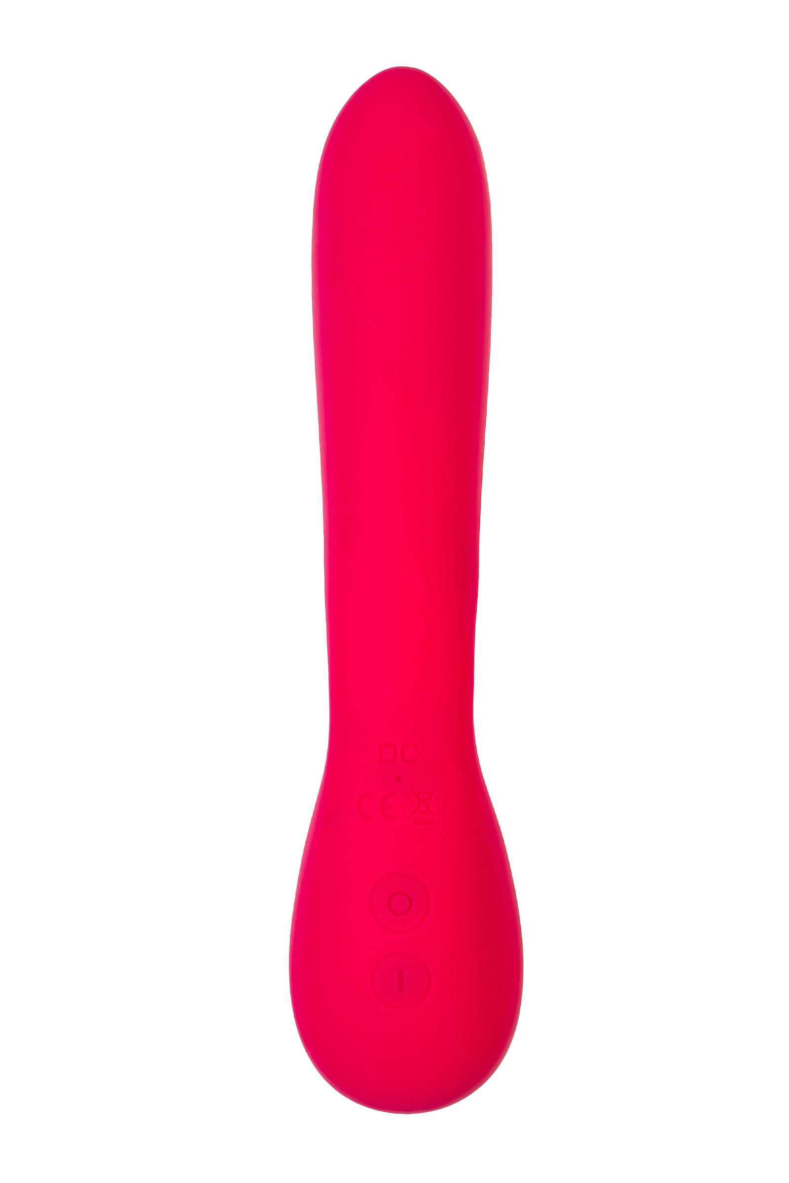 Klitoral uyarıcılı vibratör JOS Doobl, silikon, pembe, 20 cm - Görsel 3