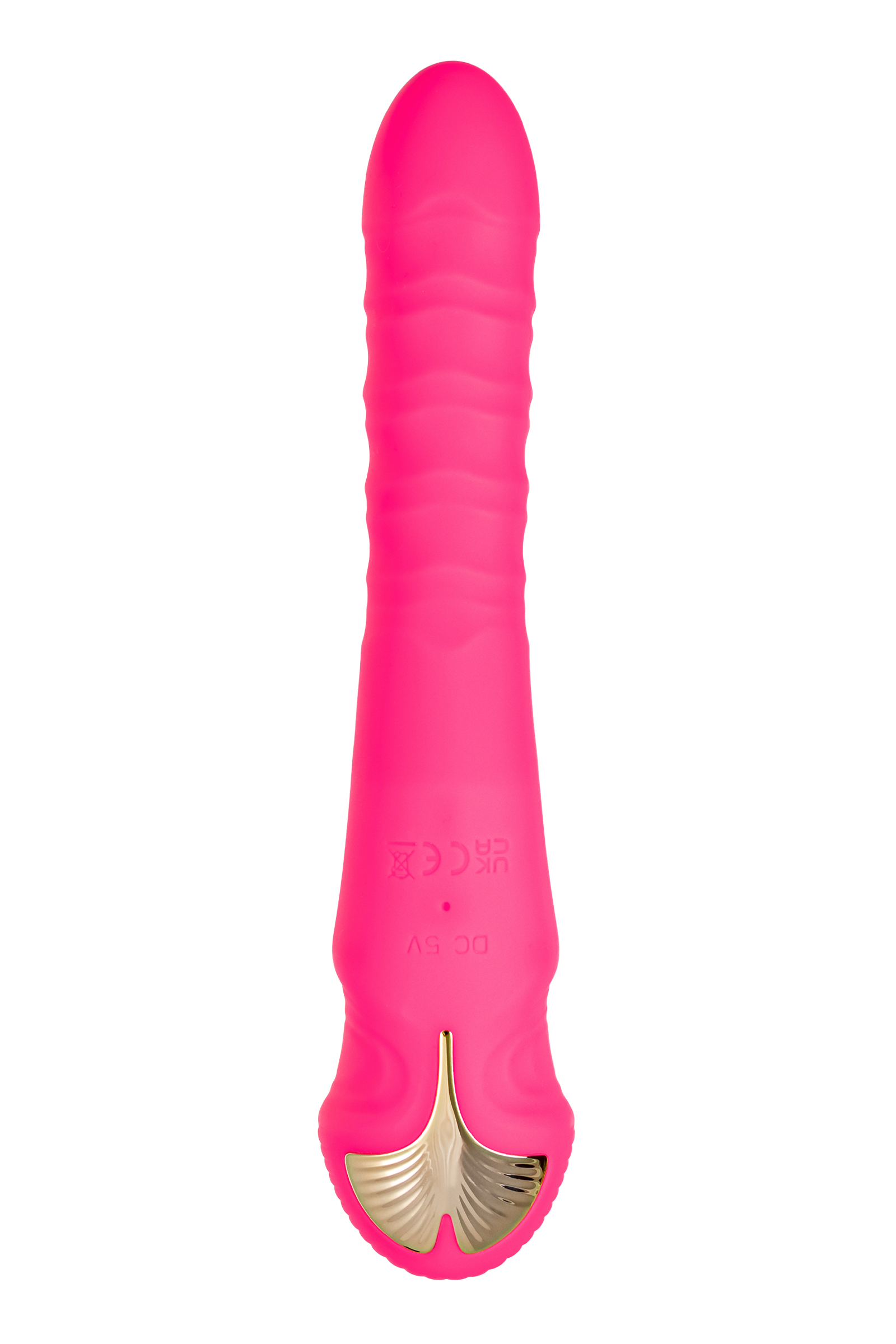 Vakum uyarımlı vibratör-pulsatör JOS COTOX, silikon, pembe, 23 cm - Görsel 3
