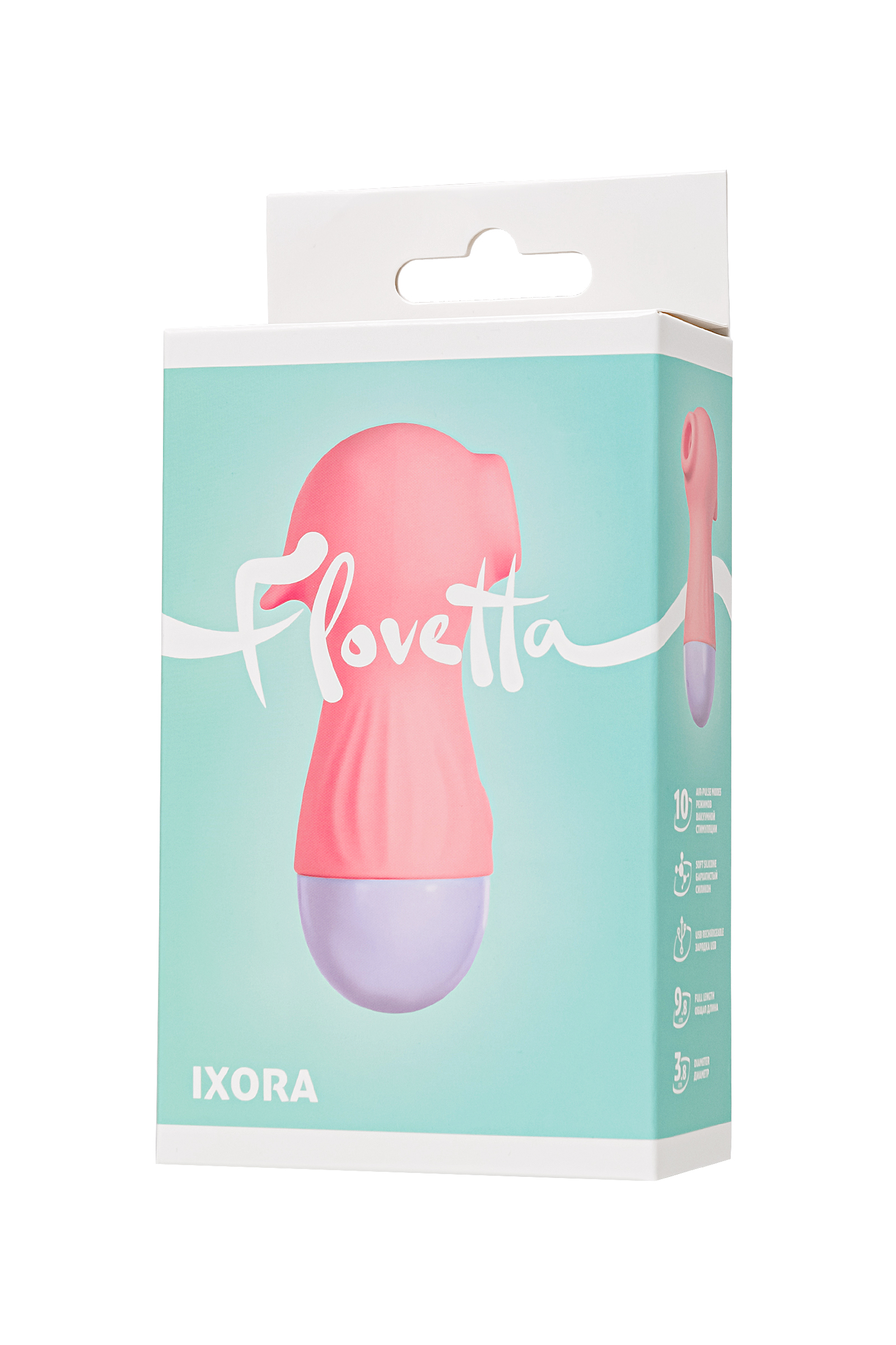 Flovetta by Toyfa Vakum dalgası uyarıcısı Ixora, silikon, pembe, 9,8 cm - Görsel 9