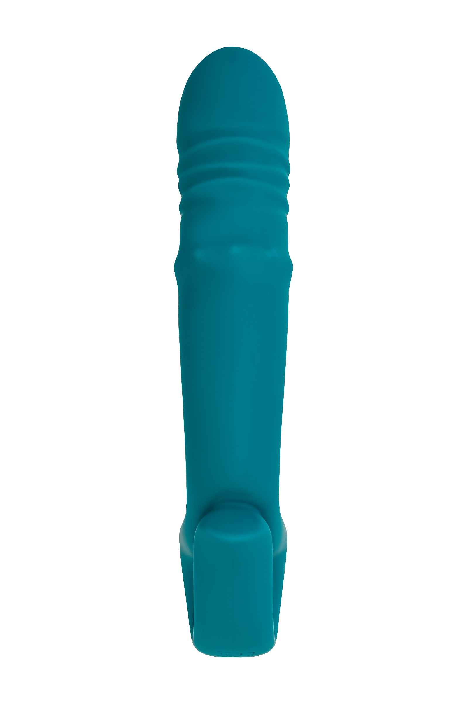 JOS Mija Up&Down Fonksiyonlu ve Halkalı Uyarıcılı Vibratör, Silikon, Yeşil, 19 cm - Görsel 3