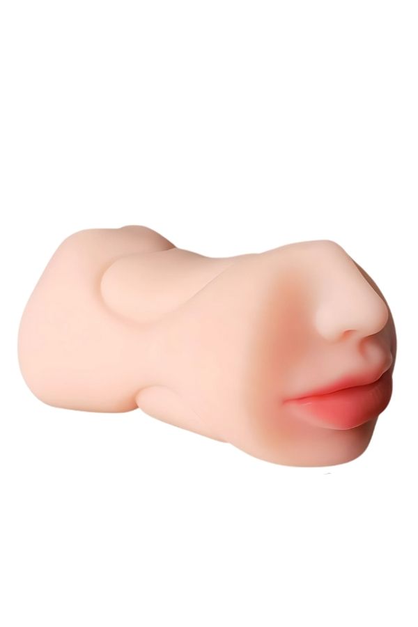 XOXO Gerçekçi Mastürbatör, 3 Girişli, TPE Malzeme, Ten Rengi 550 gr - Görsel 4