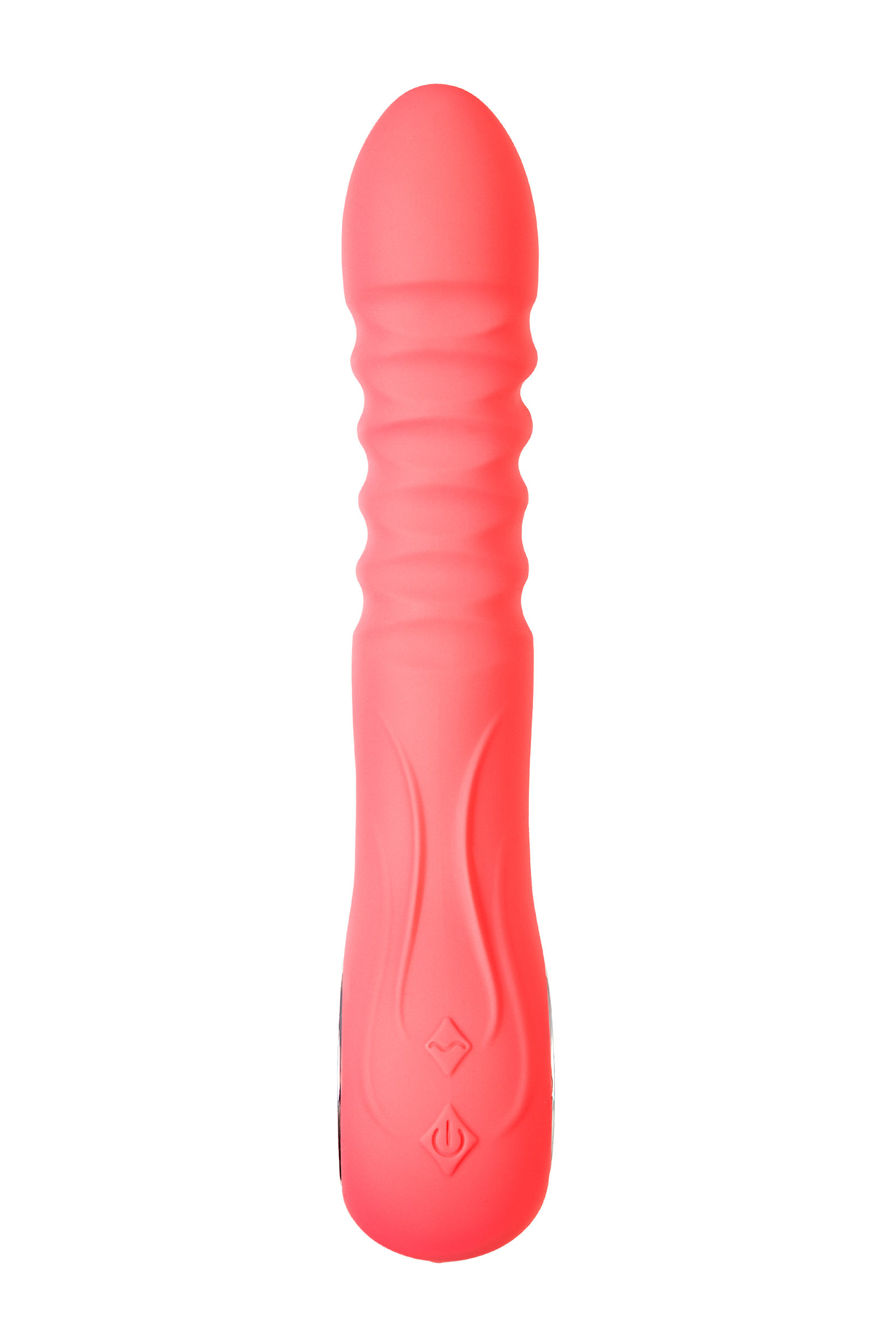 Flovetta by Toyfa YUKARI ve AŞAĞI işlevli stimülatör Flox, silikon, mercan, 21,5 cm - Görsel 3