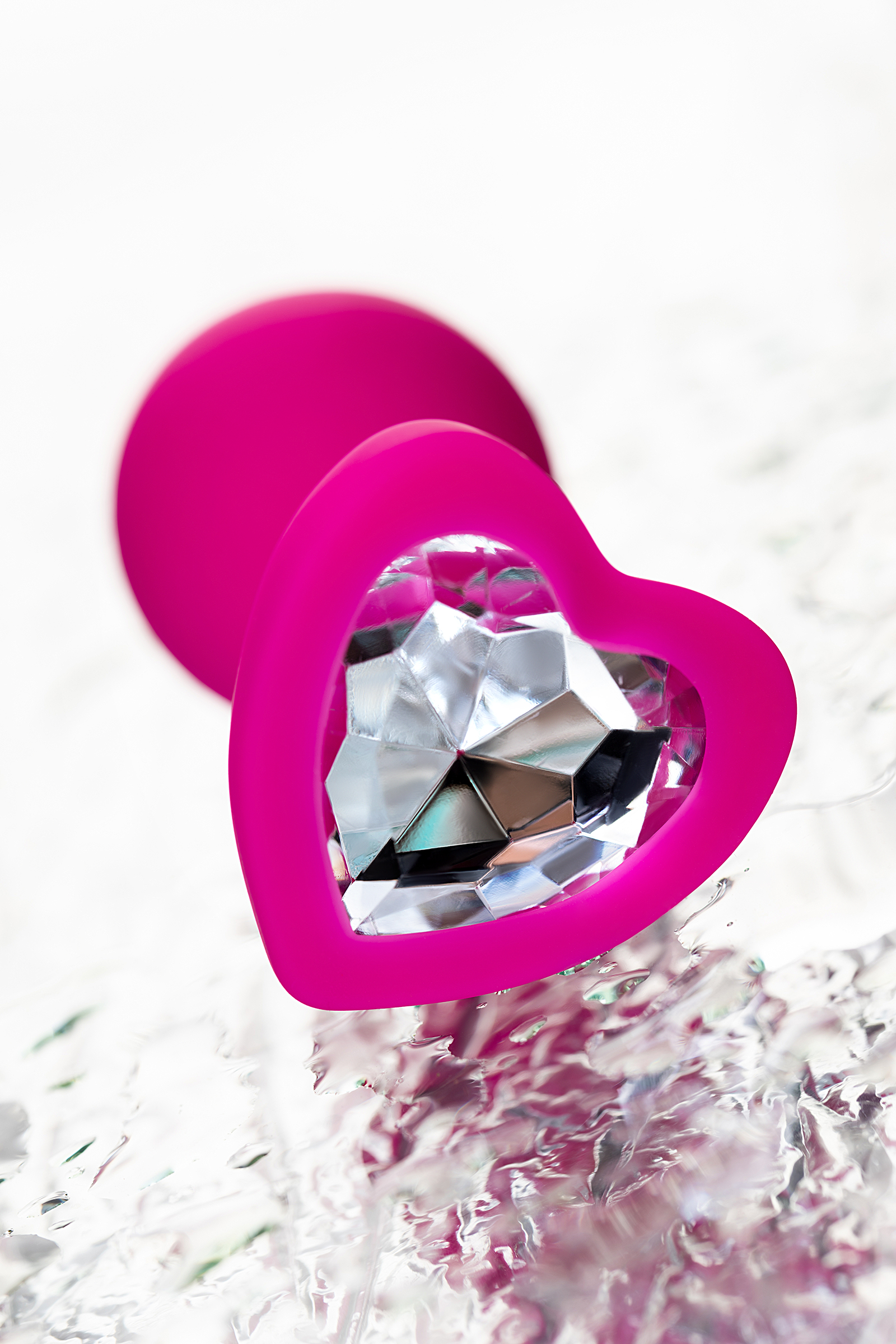 ToDo by Toyfa Diamond Heart Anal Plug, silikon, pembe, 7 cm, Ø 2 cm, 18 g - Görsel 10