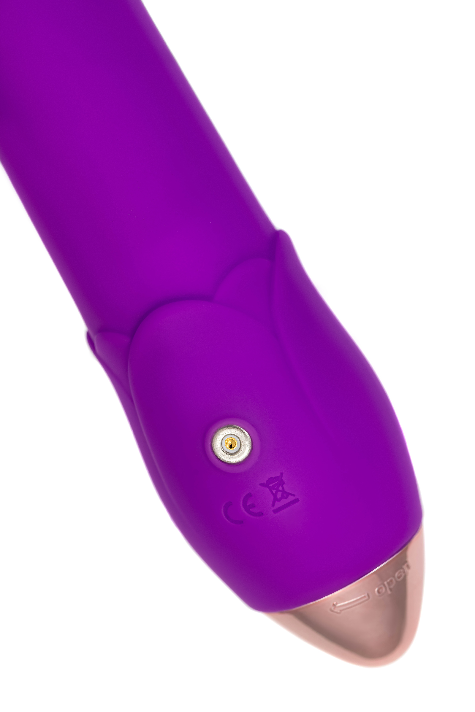 A-Toys by TOYFA Wesea Silikon Duş Başlığı Vibratörü, Mor, 20.5 cm - Görsel 9