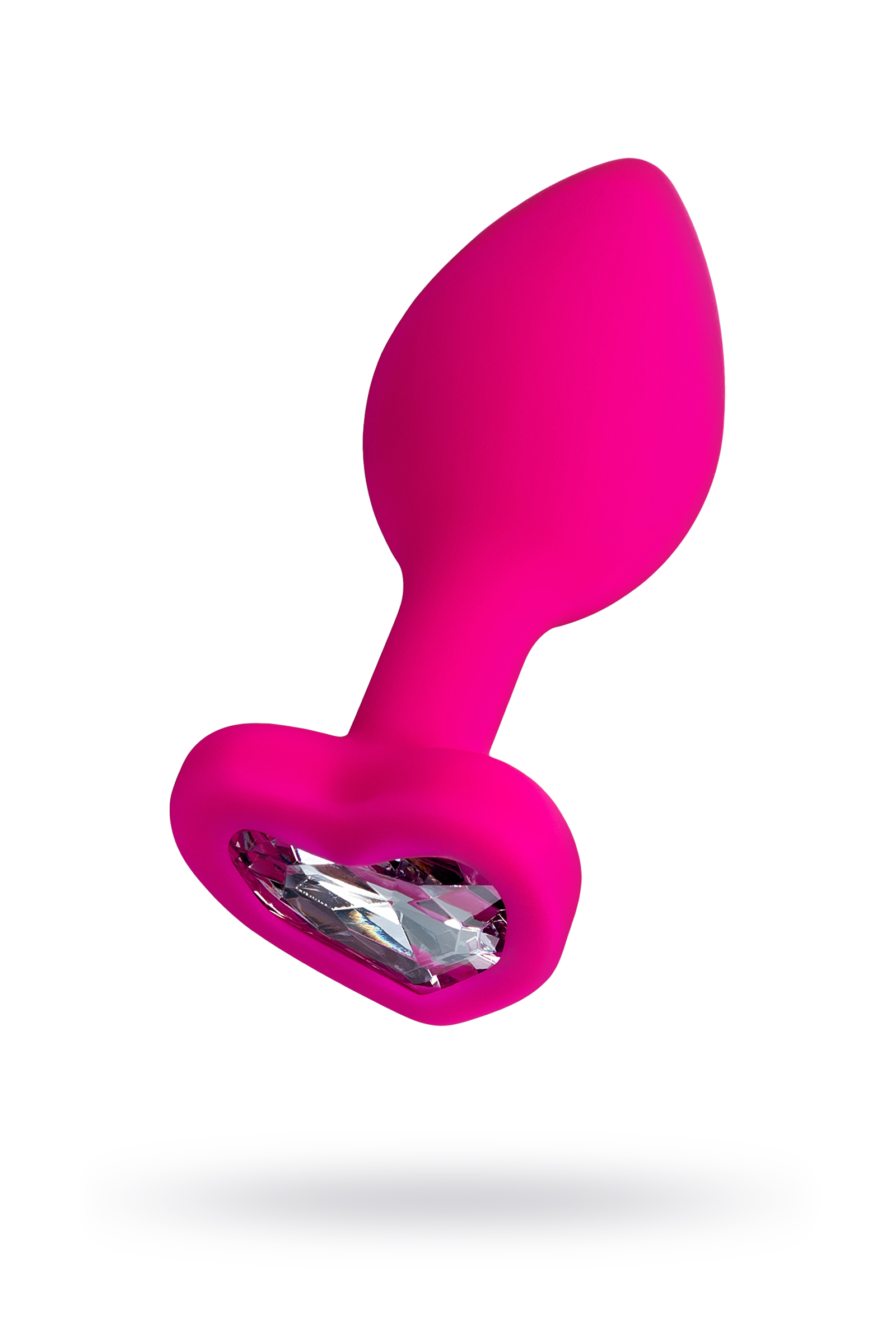 ToDo by Toyfa Diamond Heart Anal Plug, silikon, pembe, 7 cm, Ø 2 cm, 18 g