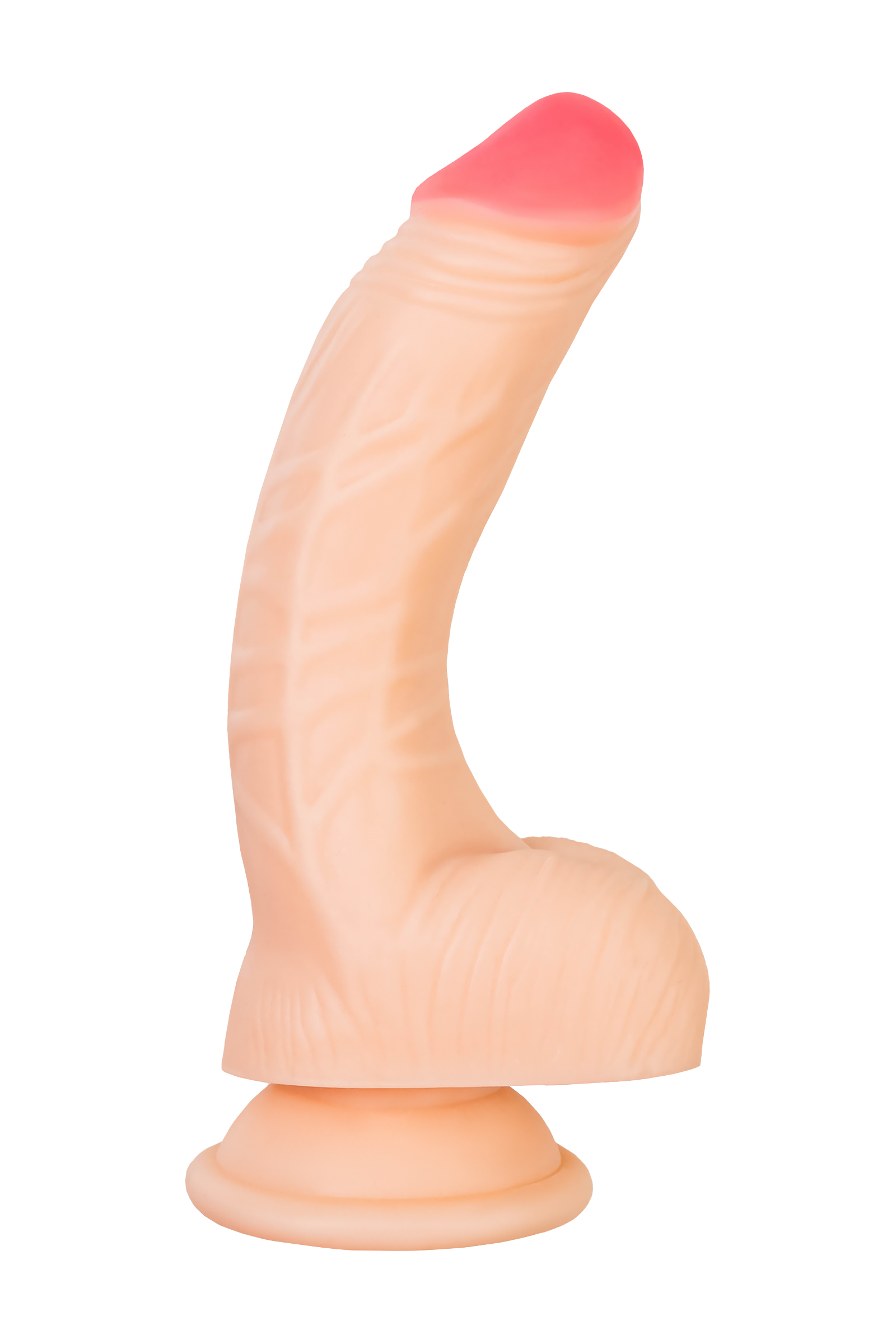 RealStick Çıplak Nash, PVC, et, 18 cm gerçekçi yapay penis - Görsel 4