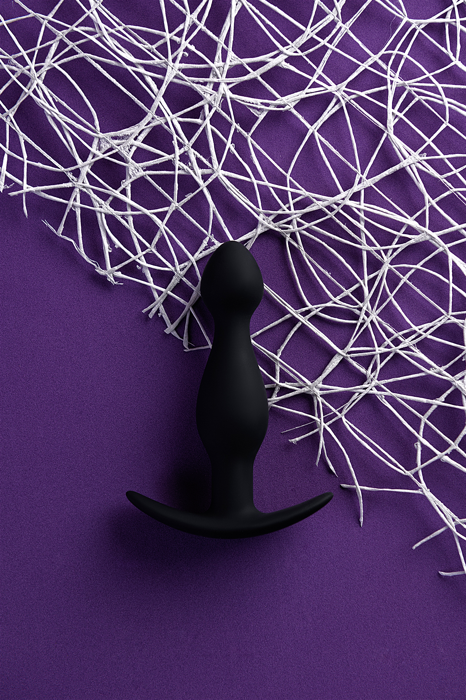 A-Toys by TOYFA anal plug, Beden S, silikon, siyah, 11,5 cm - Görsel 8