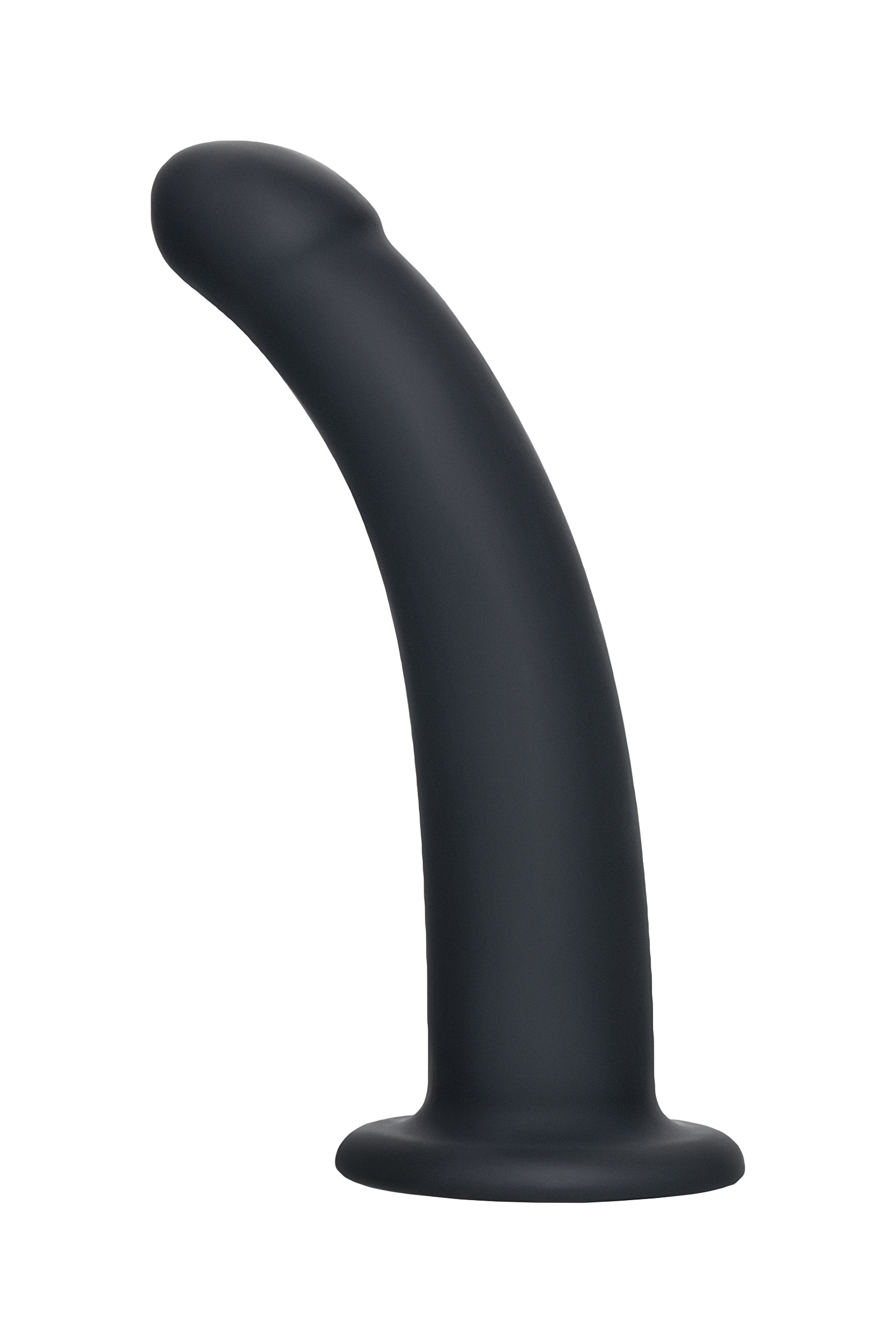 POPO Pleasure by TOYFA Serpens Anal yapay penis S Virajlı, Silikon, siyah, 13 cm - Görsel 2
