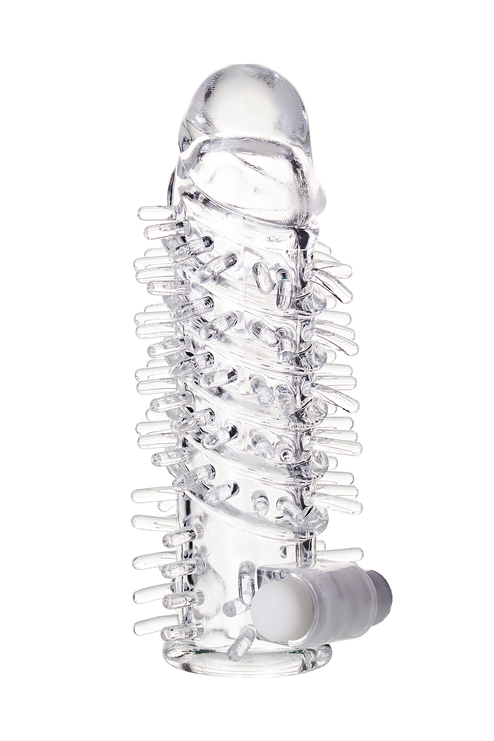A-Toys by TOYFA Fril'in Penis Klıfı, TPR, Şeffaf, 13,4 cm - Görsel 2