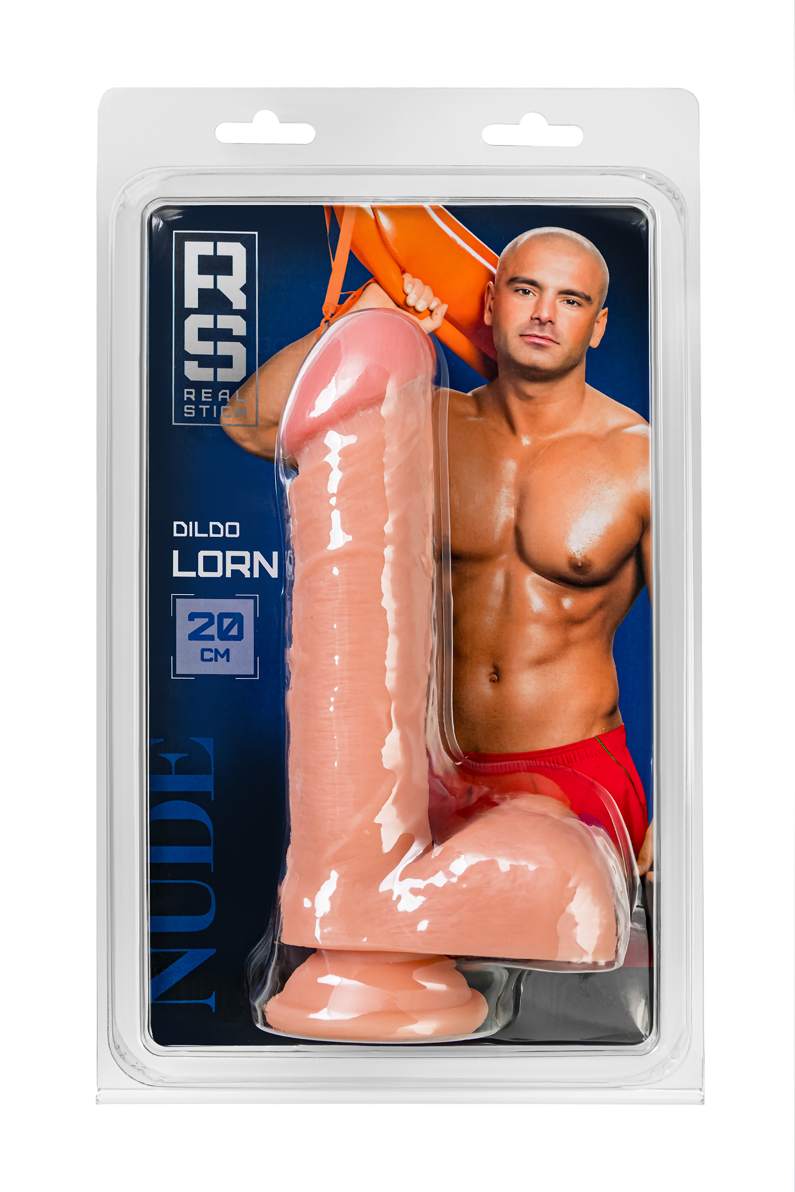 RealStick Çıplak Diken, PVC, Et, 20 cm Gerçekçi yapay Penis - Görsel 10