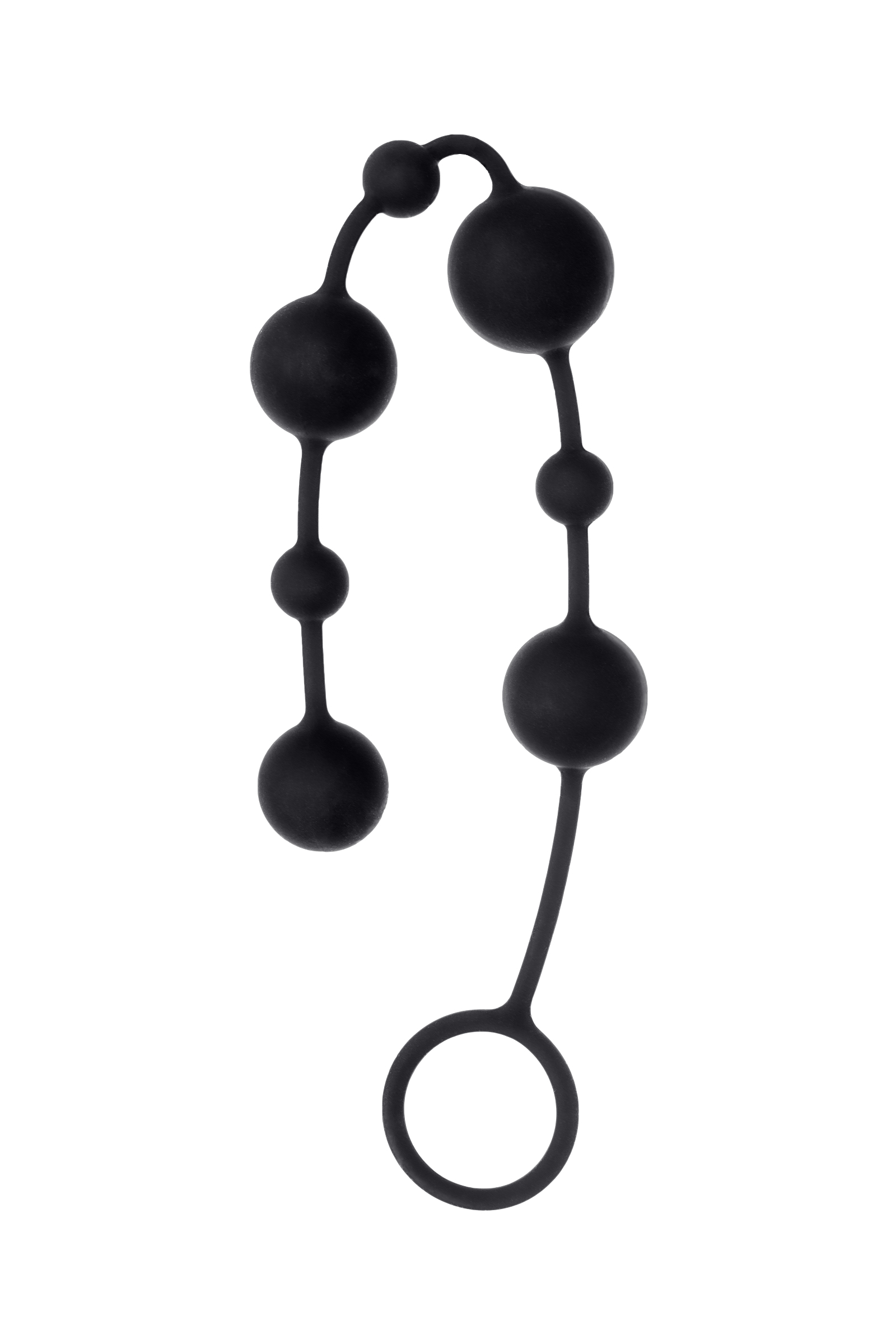 A-Toys by TOYFA Coron Anal Boncuk, silikon, siyah, 35,9cm - Görsel 6