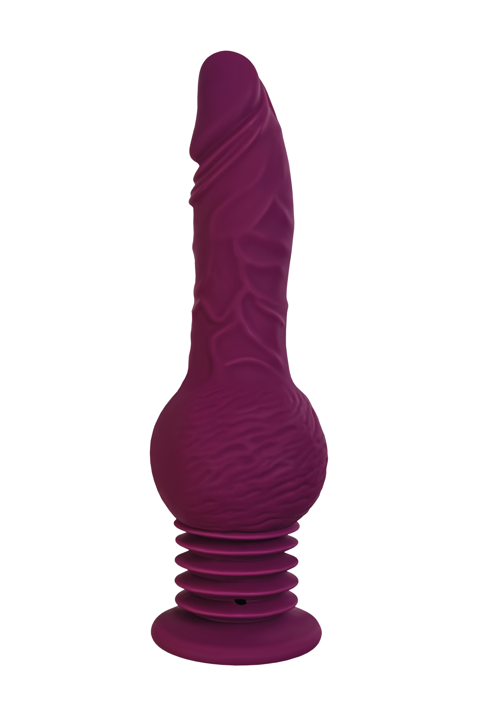 MotorLovers by TOYFA Striker Mini Seks Makinesi, Uzaktan Kumandalı, Silikon, Mor, 23.5 cm - Görsel 3