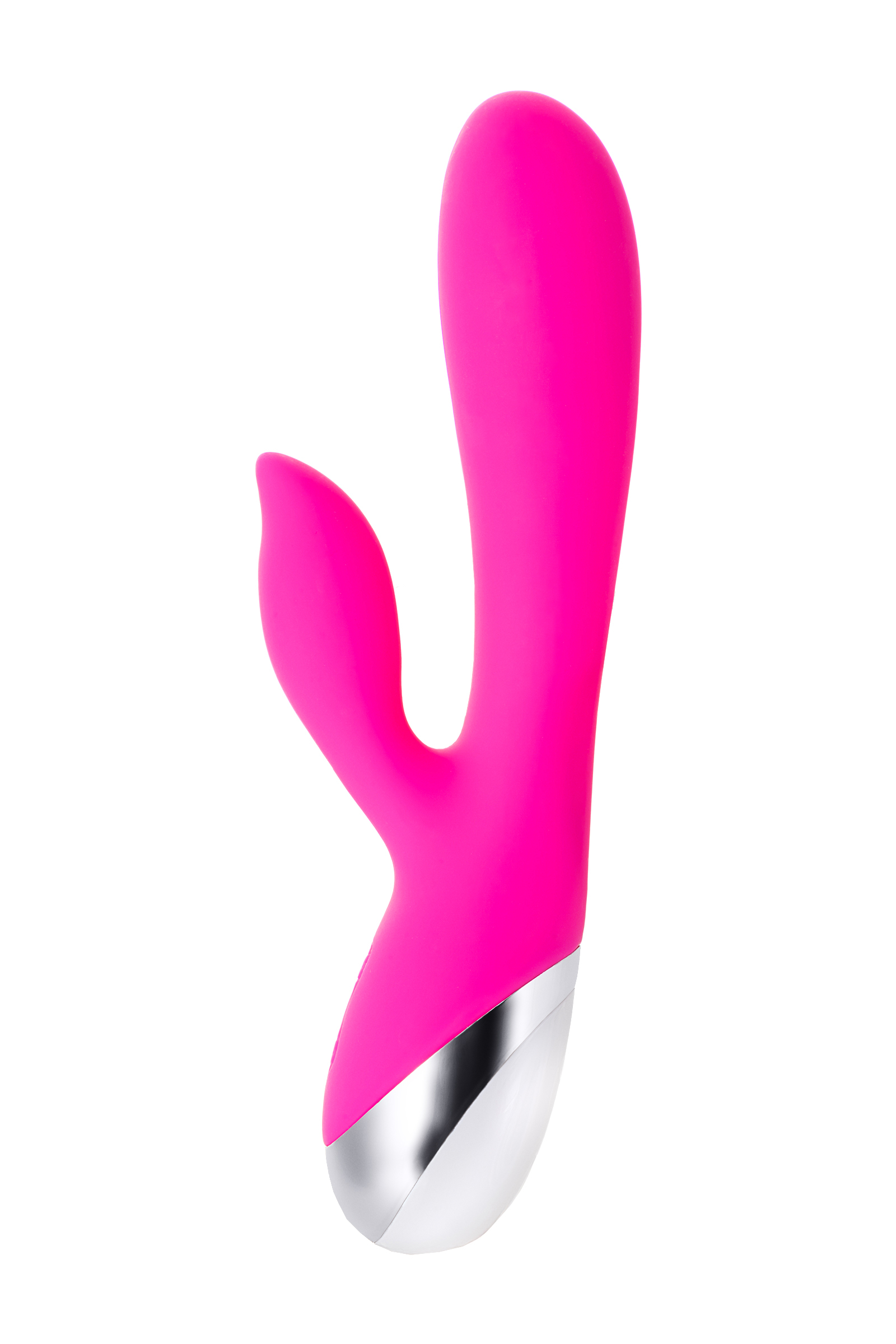 L'EROİNA klitoral stimülatörlü vibratör, silikon, pembe, 19 cm - Görsel 3