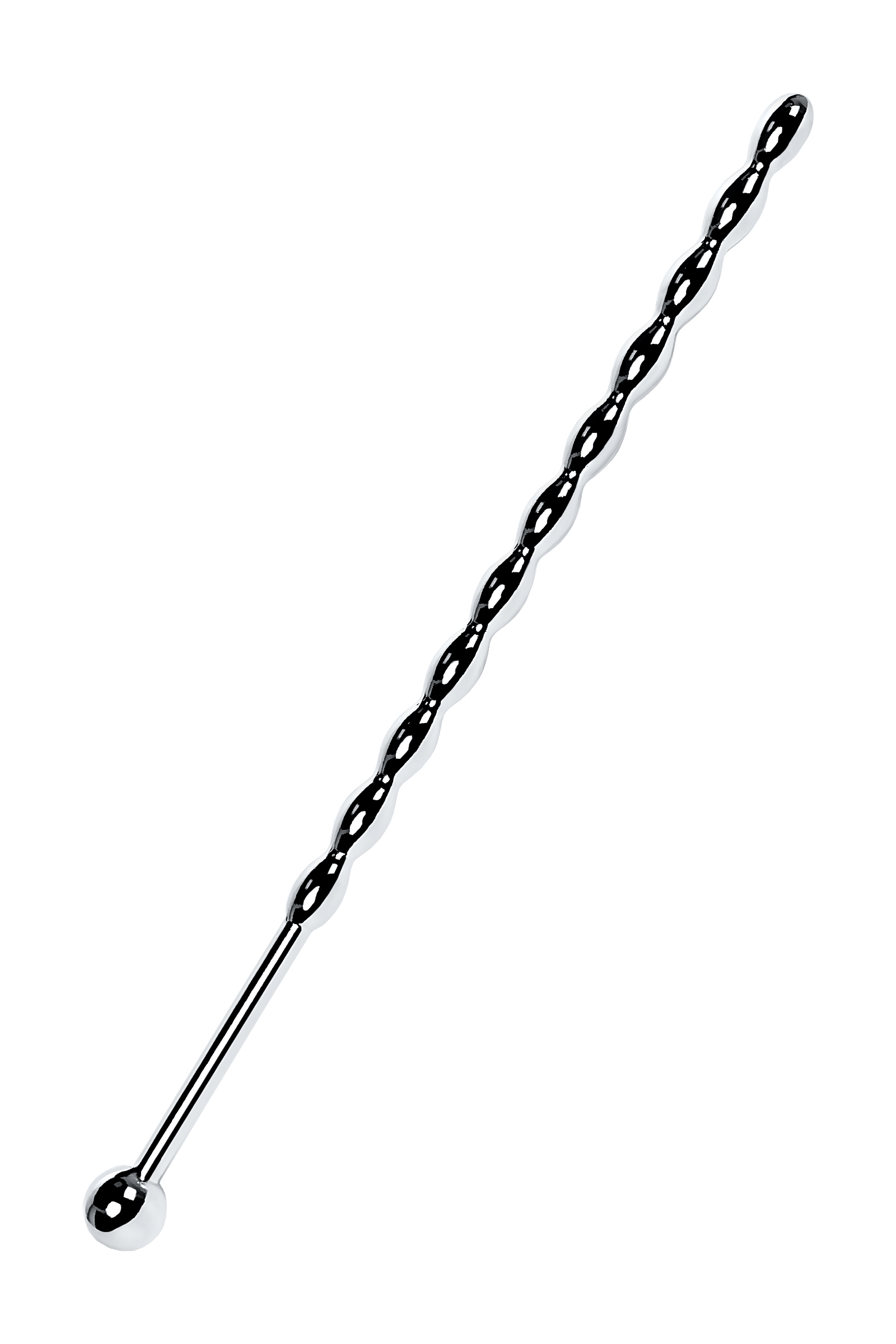 TOYFA Metal'in Üretral Plug-Pigtail uzun, gümüş - Görsel 2