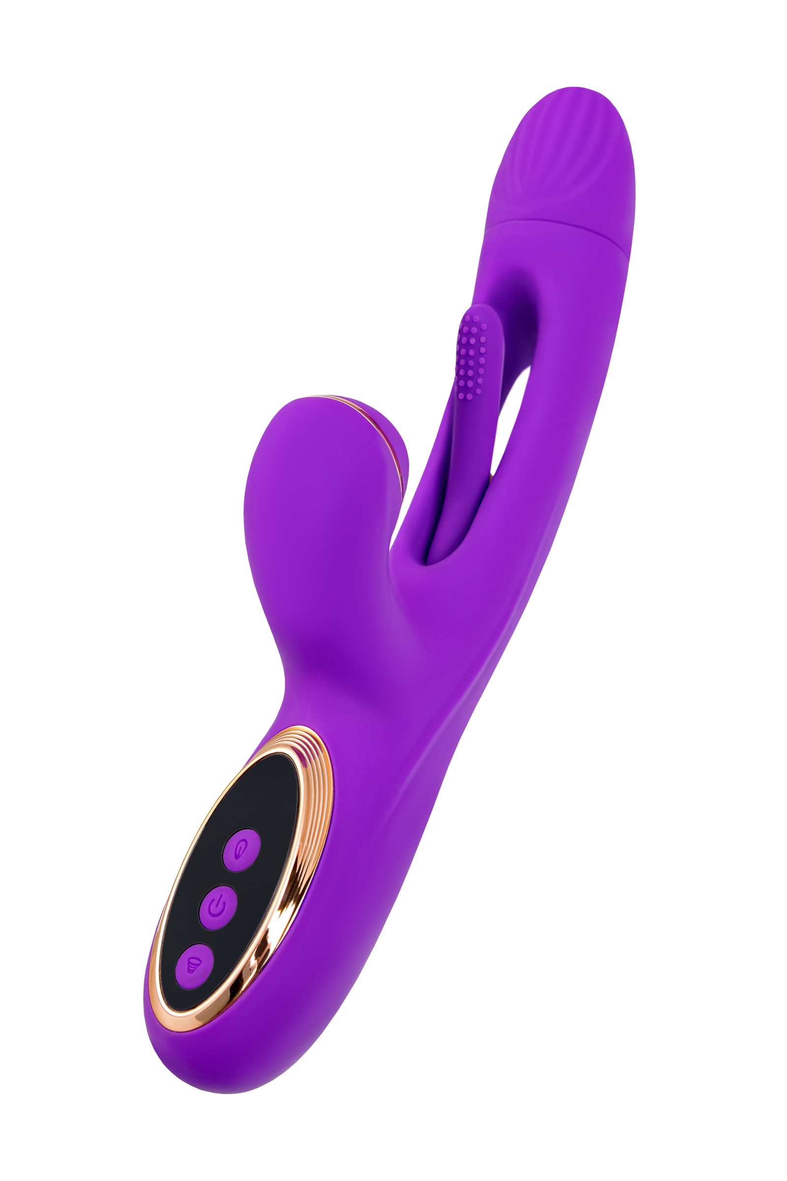 JOS Pitti Silikon Mor 24cm Dil Vibratör Vakum Stimülasyon Seks Oyuncakları Kadınlar için - Görsel 4