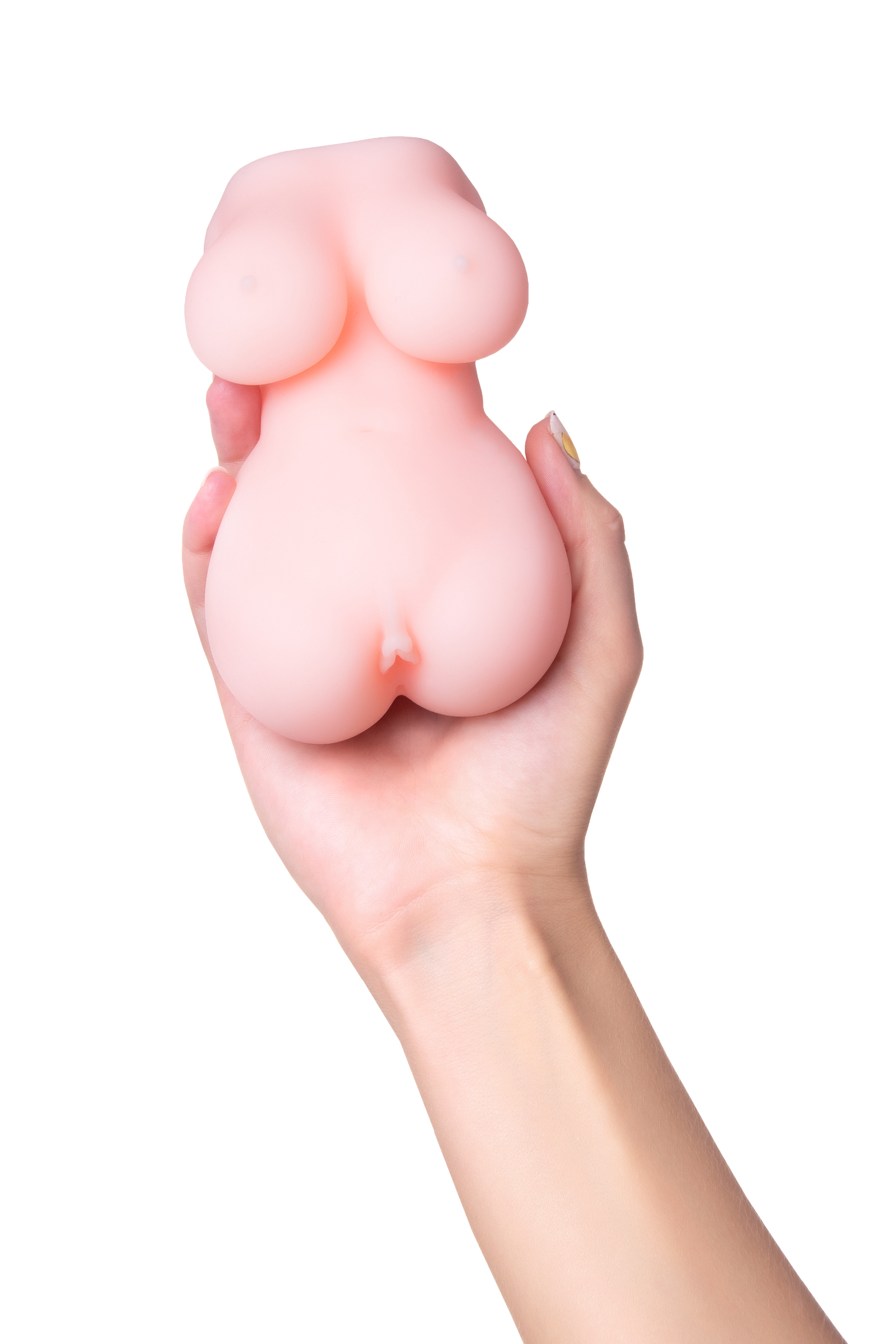 Masturbator gerçekçi TOYFA Juicy Pussy Babycakes, TPE, çıplak, 14,5 cm - Görsel 7