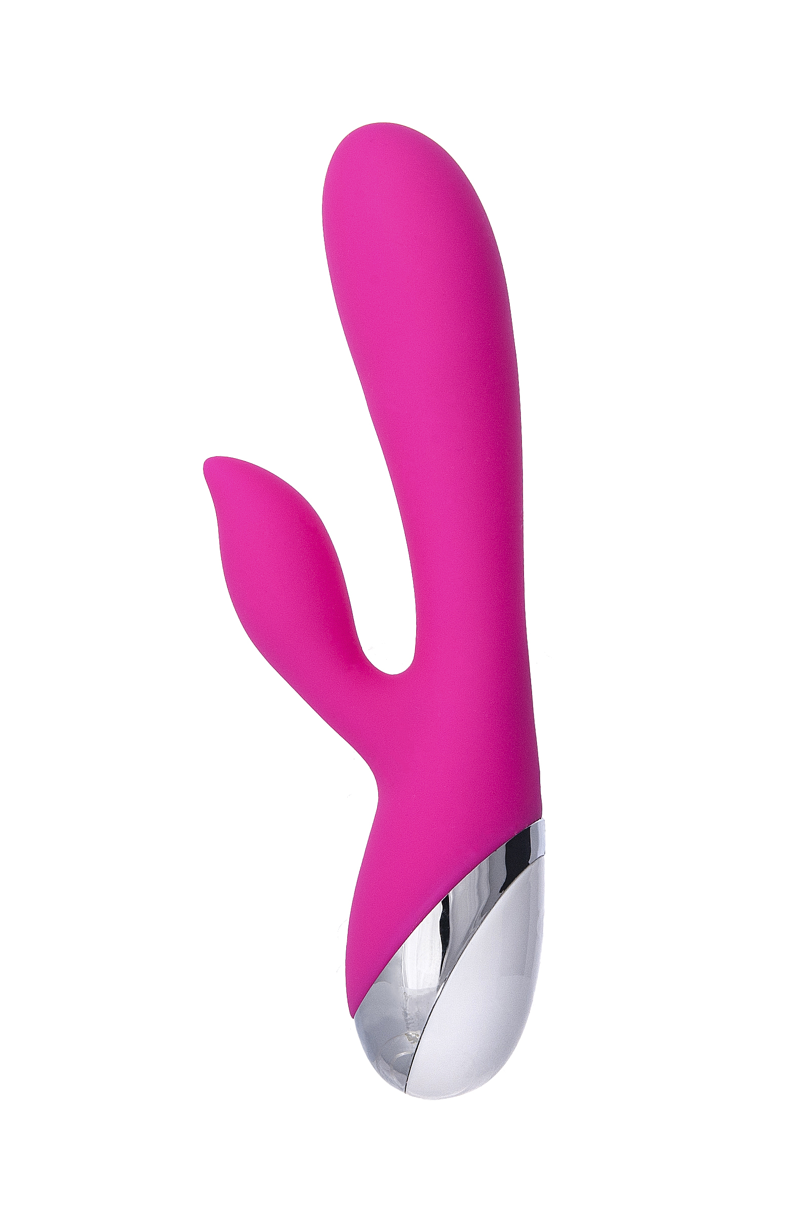 L'EROİNA klitoral stimülatörlü vibratör, silikon, pembe, 19 cm - Görsel 4