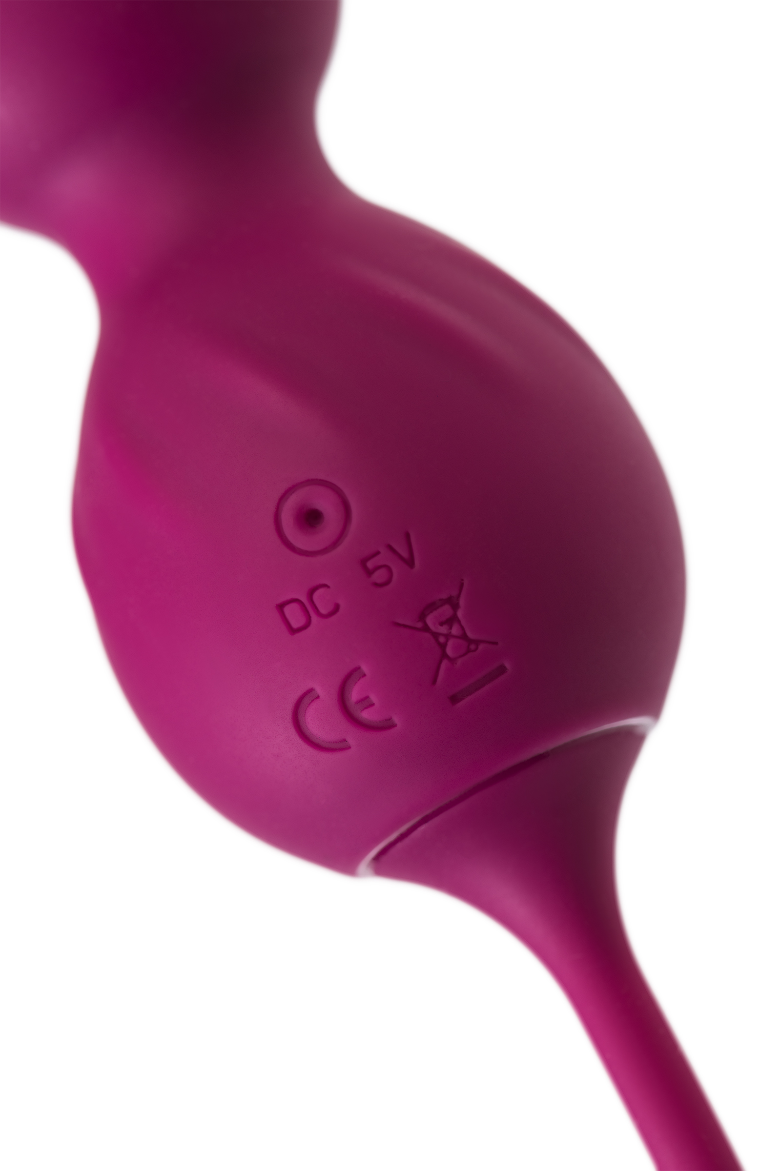 Vaginal balls L'Eroina Moussy, silicone, burgundy, 17 cm - Görsel 9