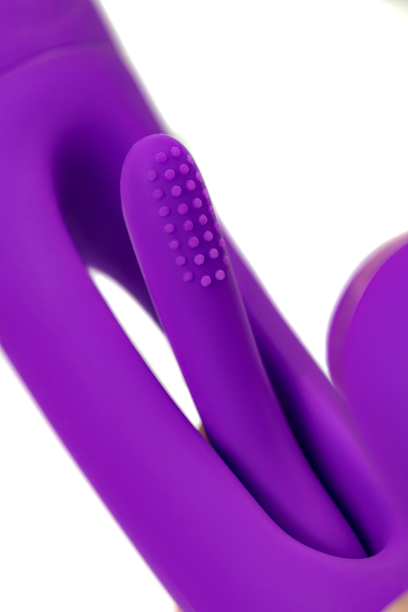 JOS Pitti Silikon Mor 24cm Dil Vibratör Vakum Stimülasyon Seks Oyuncakları Kadınlar için - Görsel 12