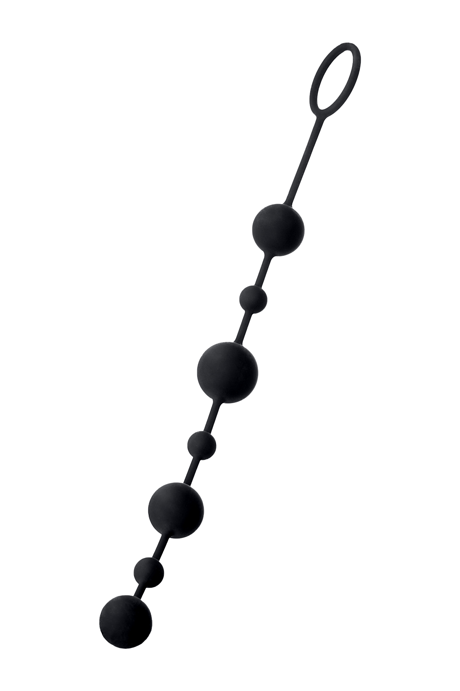 A-Toys by TOYFA Coron Anal Boncuk, silikon, siyah, 35,9cm - Görsel 2