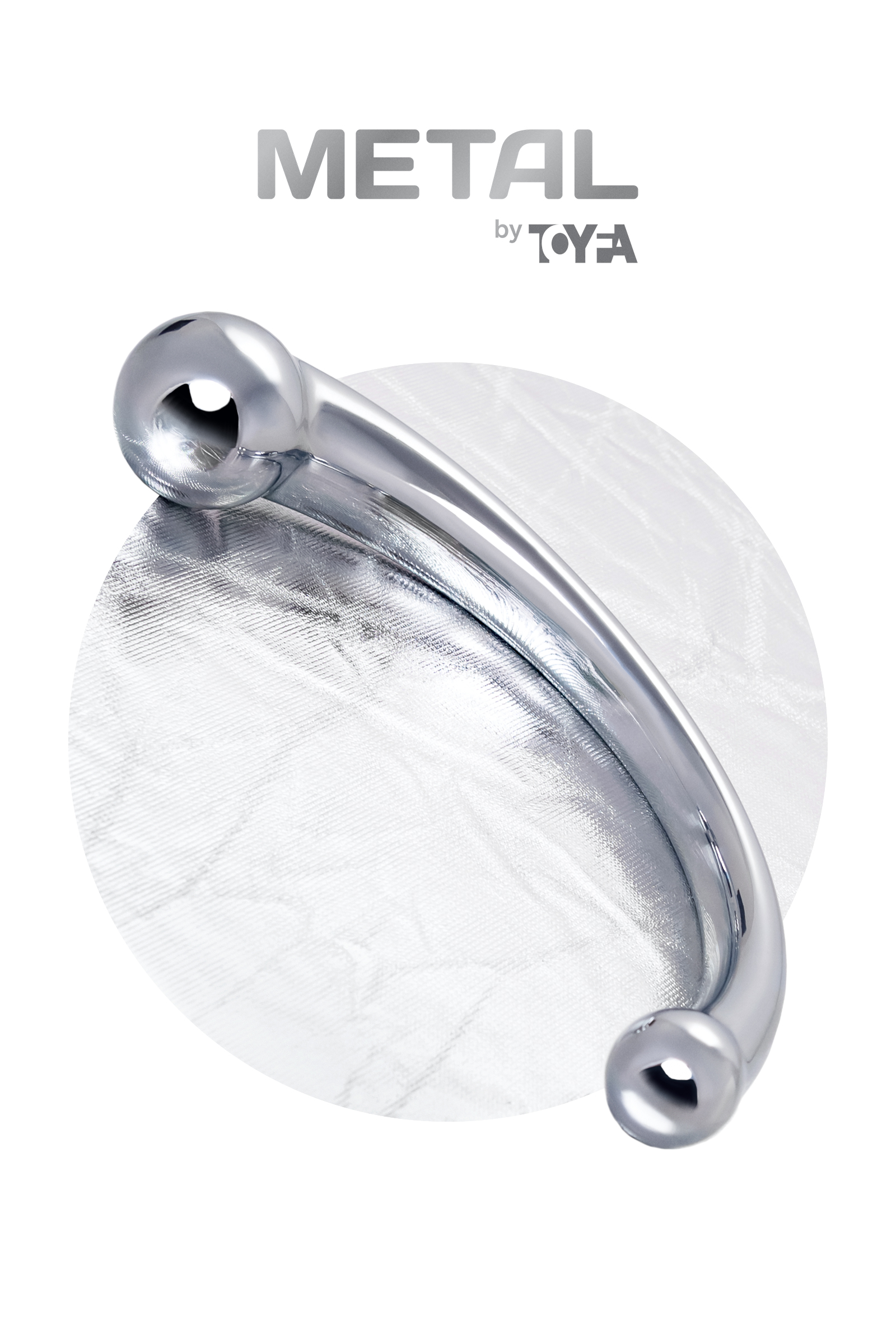Metal by Toyfa metal yapay penis, Metal, gümüş, 21 cm - Görsel 7