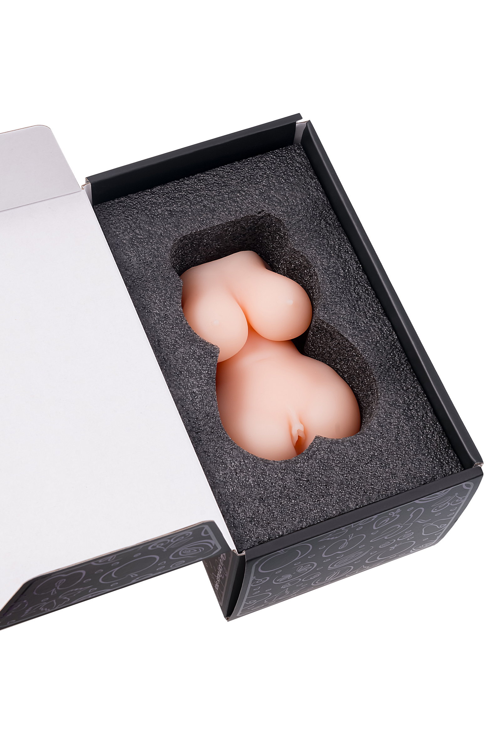 Masturbator gerçekçi TOYFA Juicy Pussy Babycakes, TPE, çıplak, 14,5 cm - Görsel 11