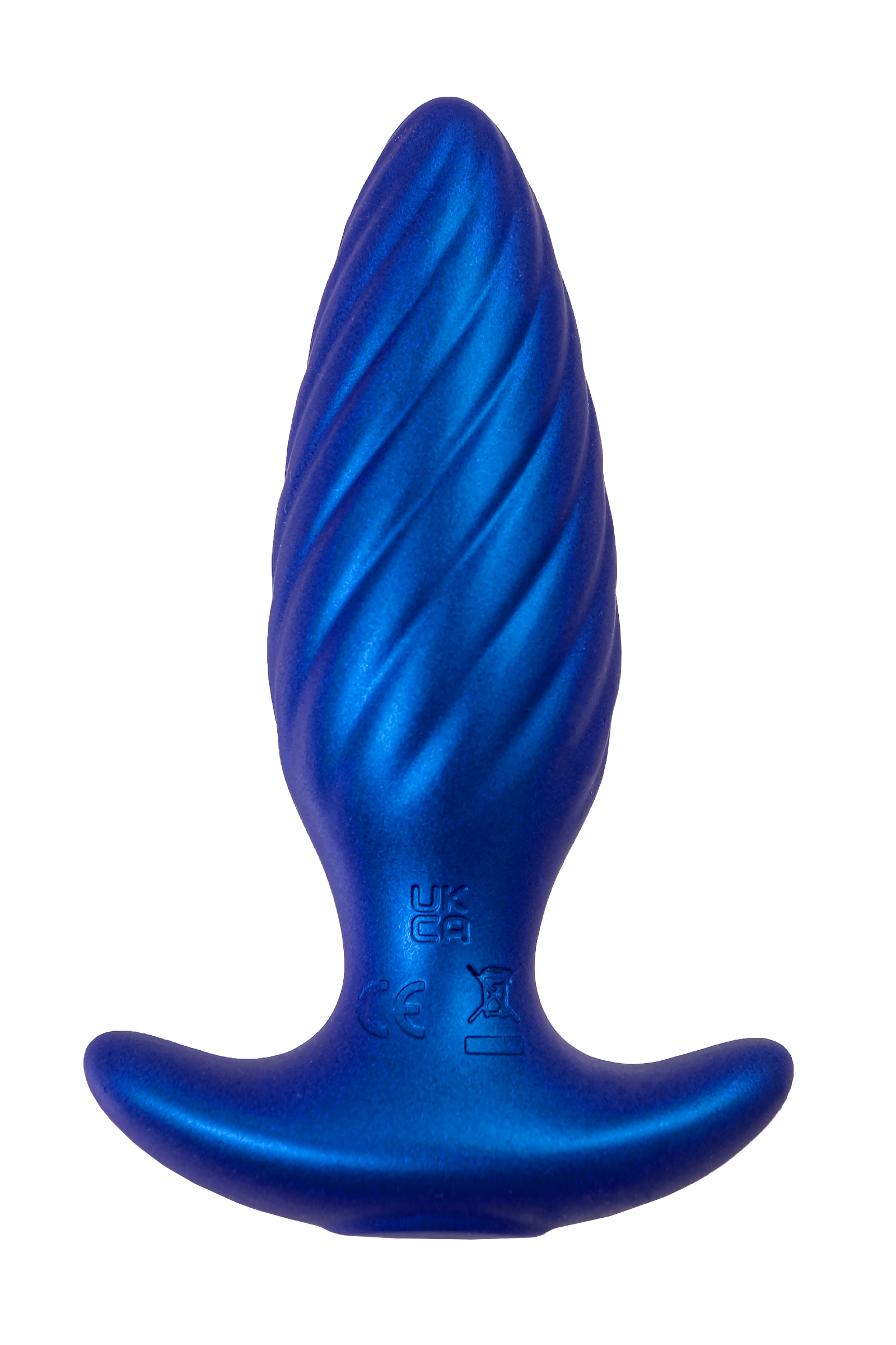 L’Eroina APP CLOSS Uygulama ve Kumandadan Kontrollü Anal Vibratör, Silikon, Mavi, 10.5 cm - Görsel 2
