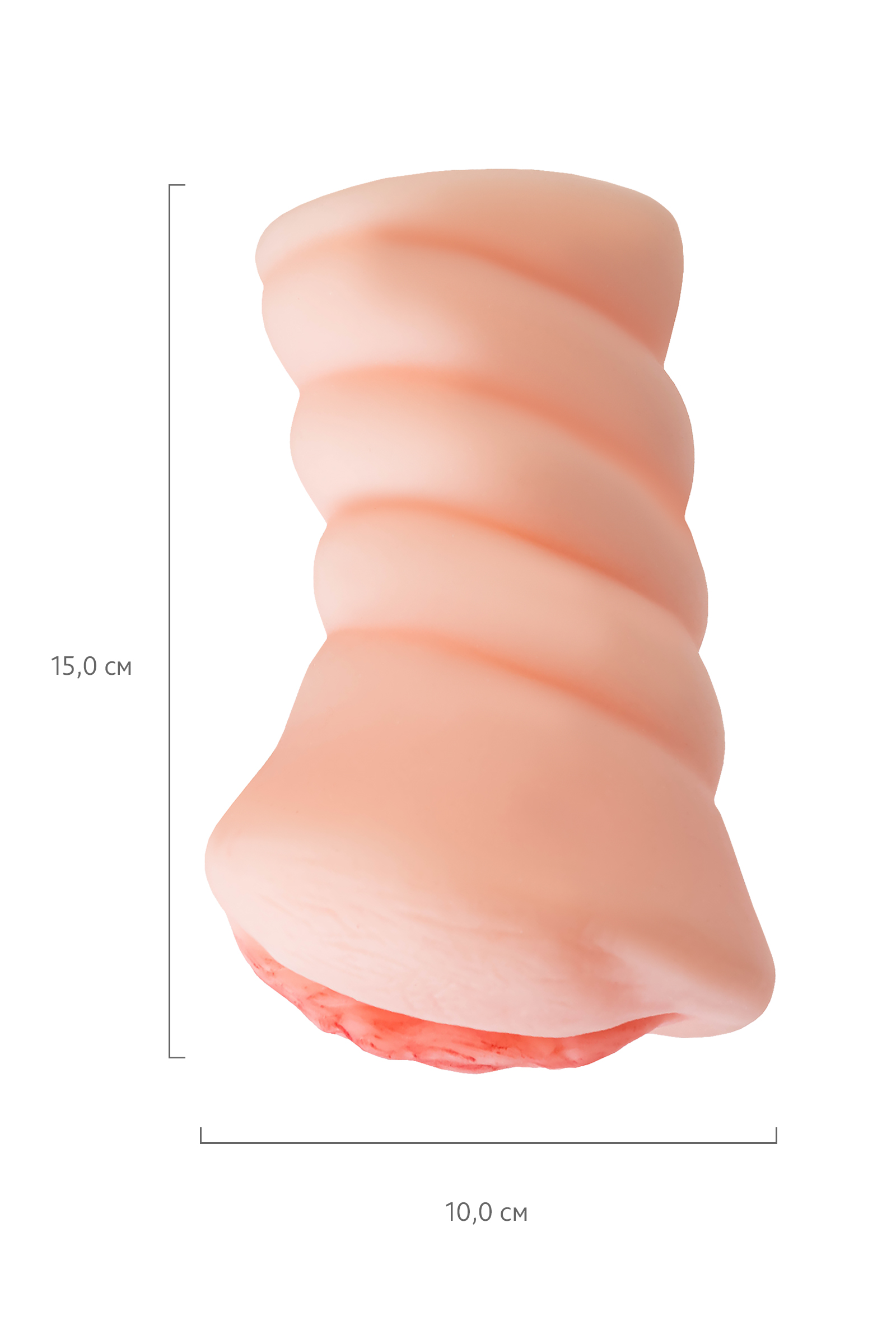 Juicy Pussy by TOYFA Kendinden yağlamalı masturbatör Wet Kat, TPE, çıplak, 15 cm - Görsel 9
