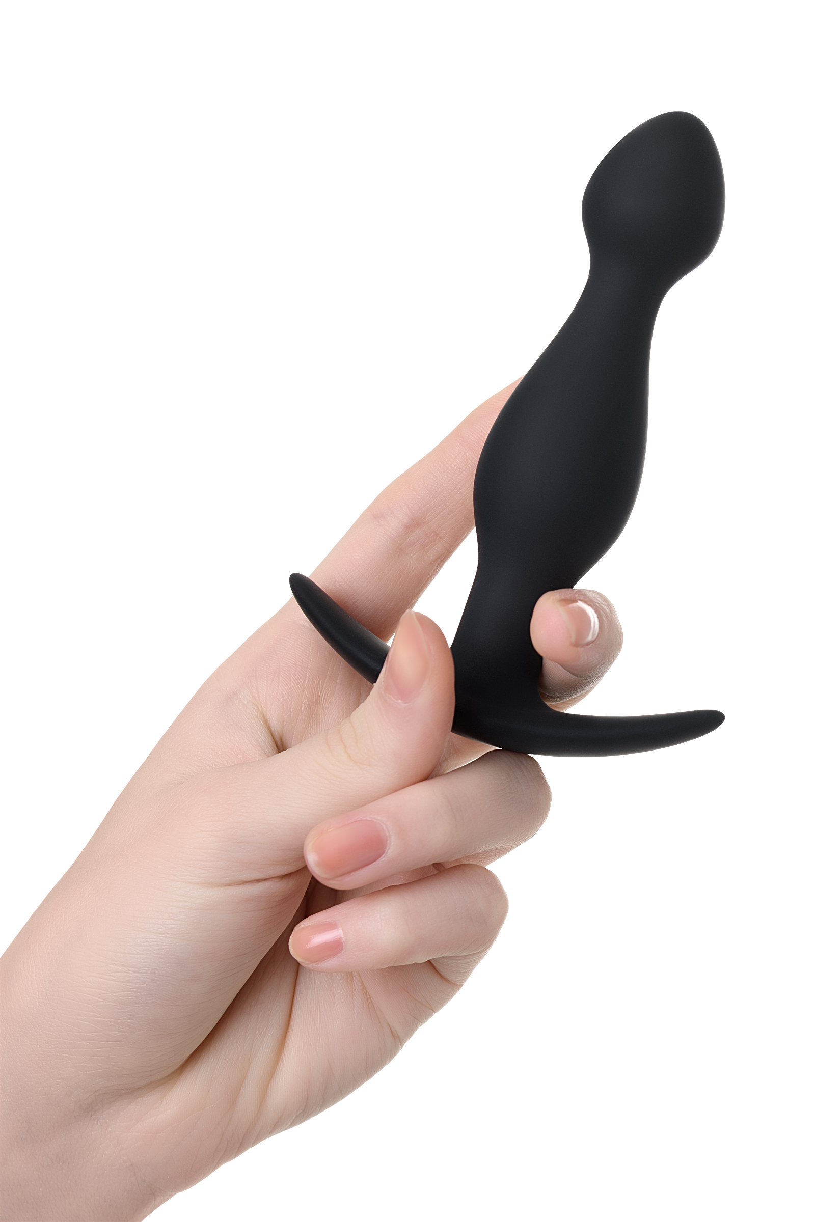 A-Toys by TOYFA anal plug, Beden S, silikon, siyah, 11,5 cm - Görsel 5