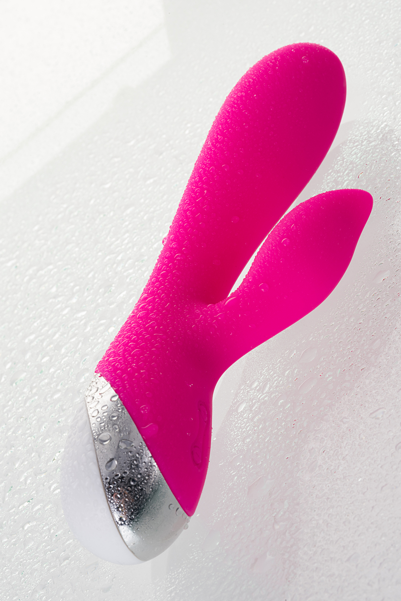 L'EROİNA klitoral stimülatörlü vibratör, silikon, pembe, 19 cm - Görsel 14