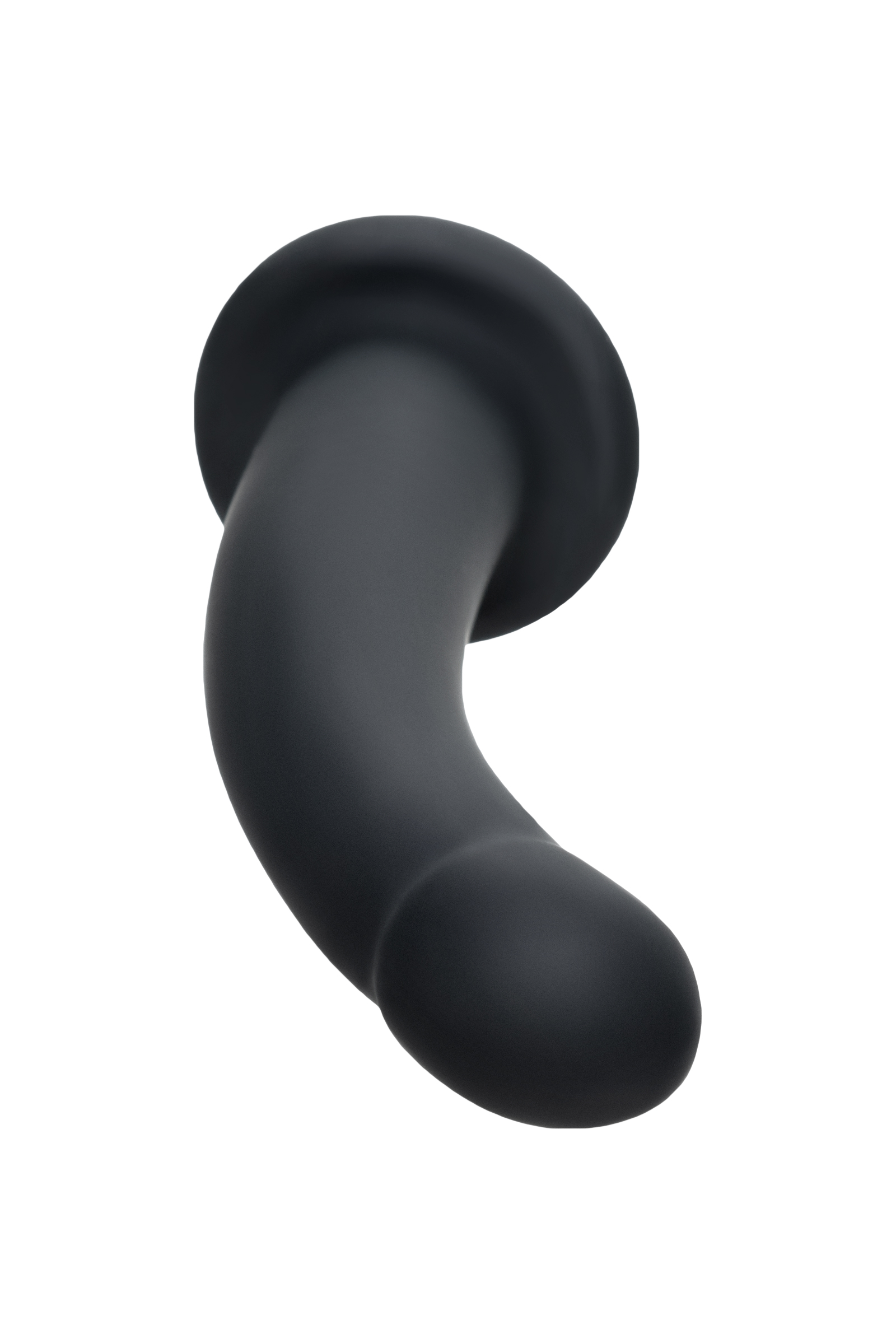 POPO Pleasure by TOYFA Serpens Anal yapay penis S Virajlı, Silikon, siyah, 13 cm - Görsel 4