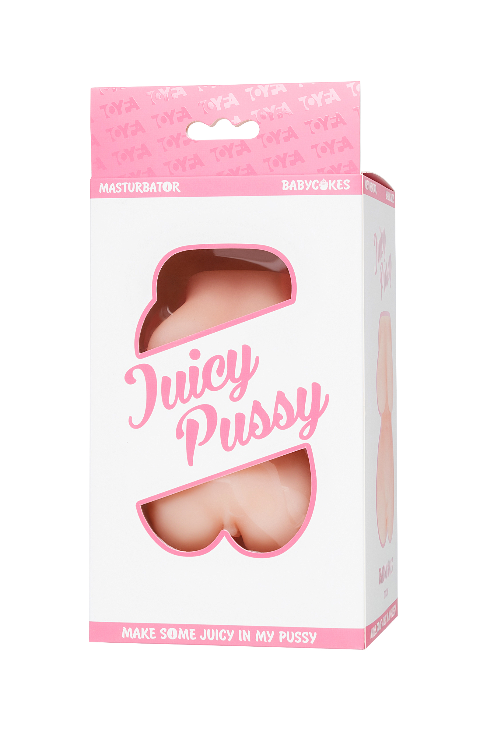 Masturbator gerçekçi TOYFA Juicy Pussy Babycakes, TPE, çıplak, 14,5 cm - Görsel 13