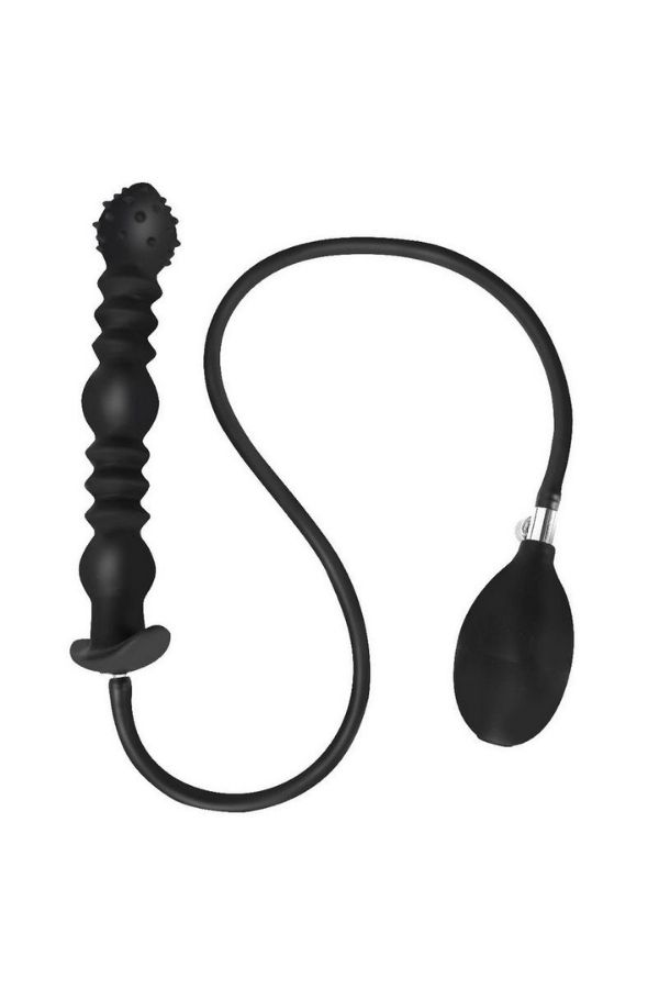Premium Şişirilebilir Anal Plug Seti – Pompalı Hava Basınçlı Silikon Anal Tıkaç - Görsel 7